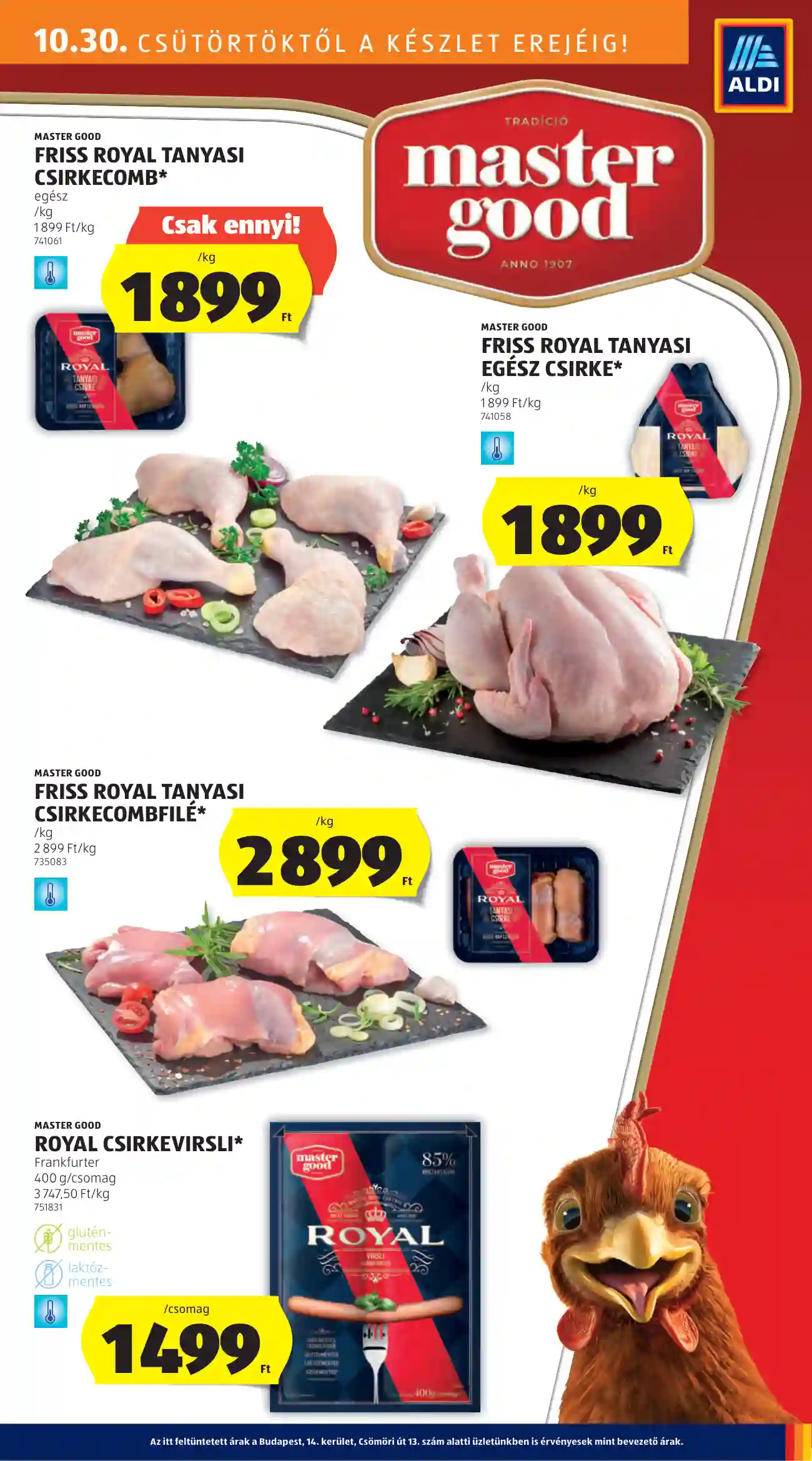 Aldi akciós újság 44. hét (9 oldal)