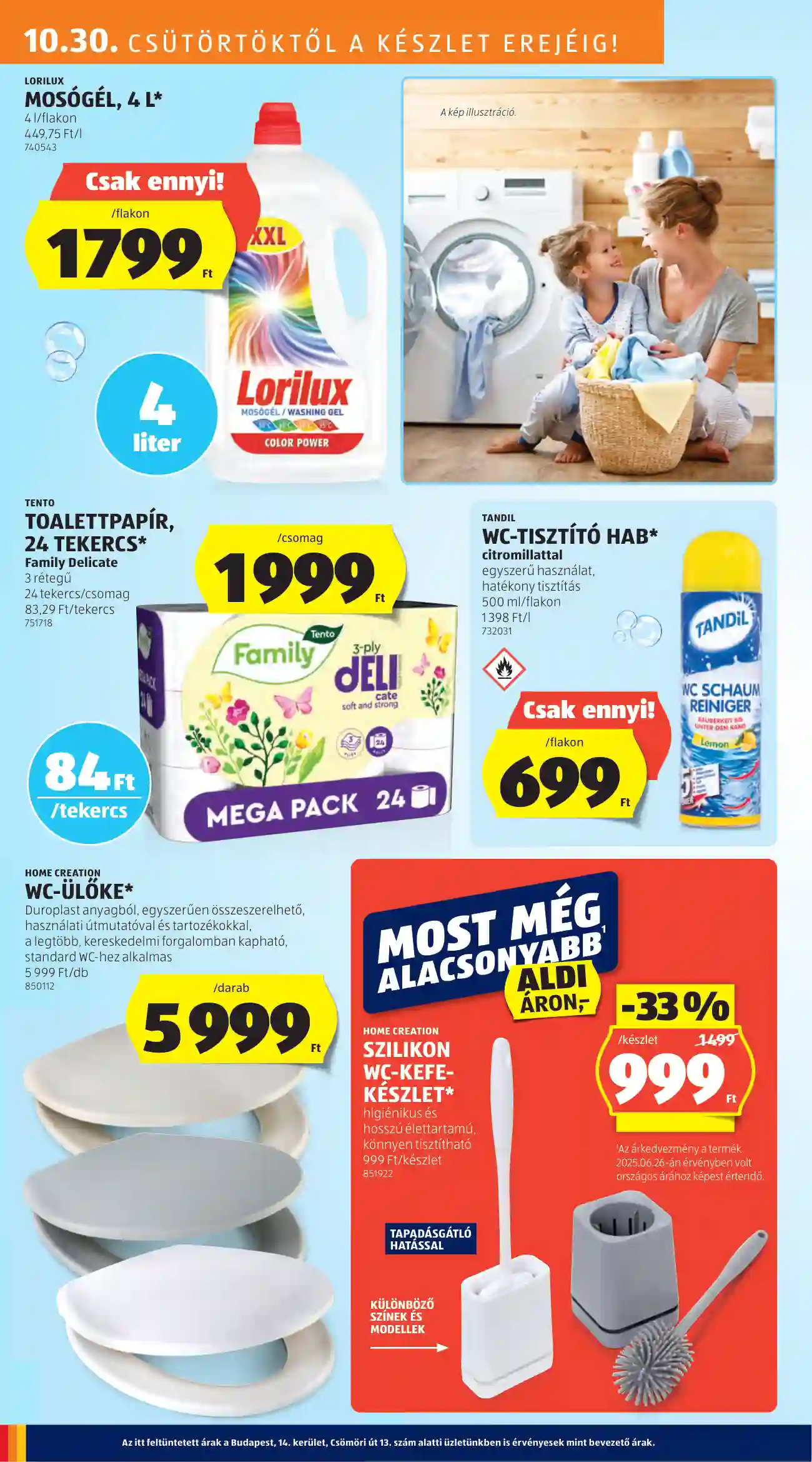 Aldi akciós újság 44. hét (21 oldal)