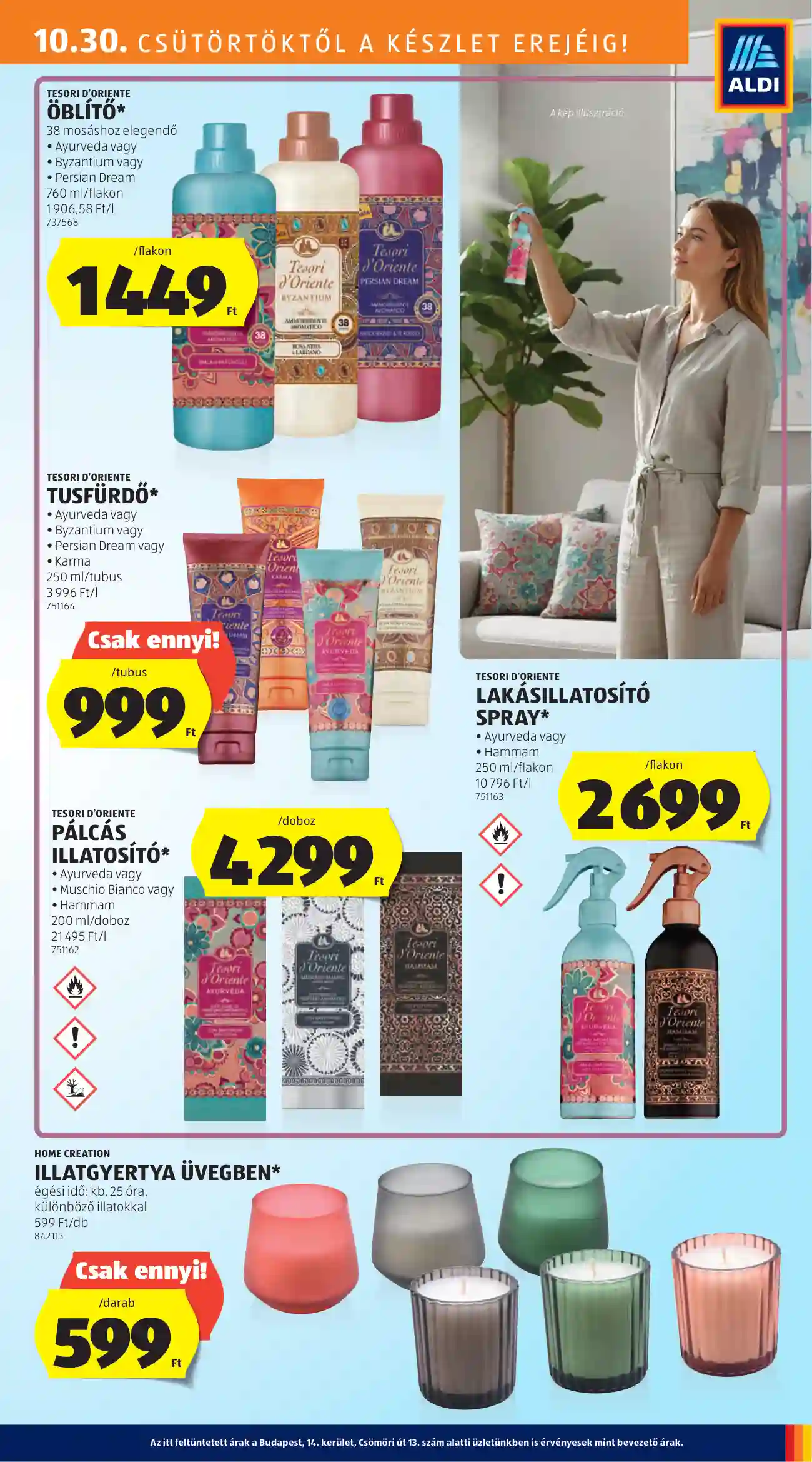 Aldi akciós újság 44. hét (22 oldal)