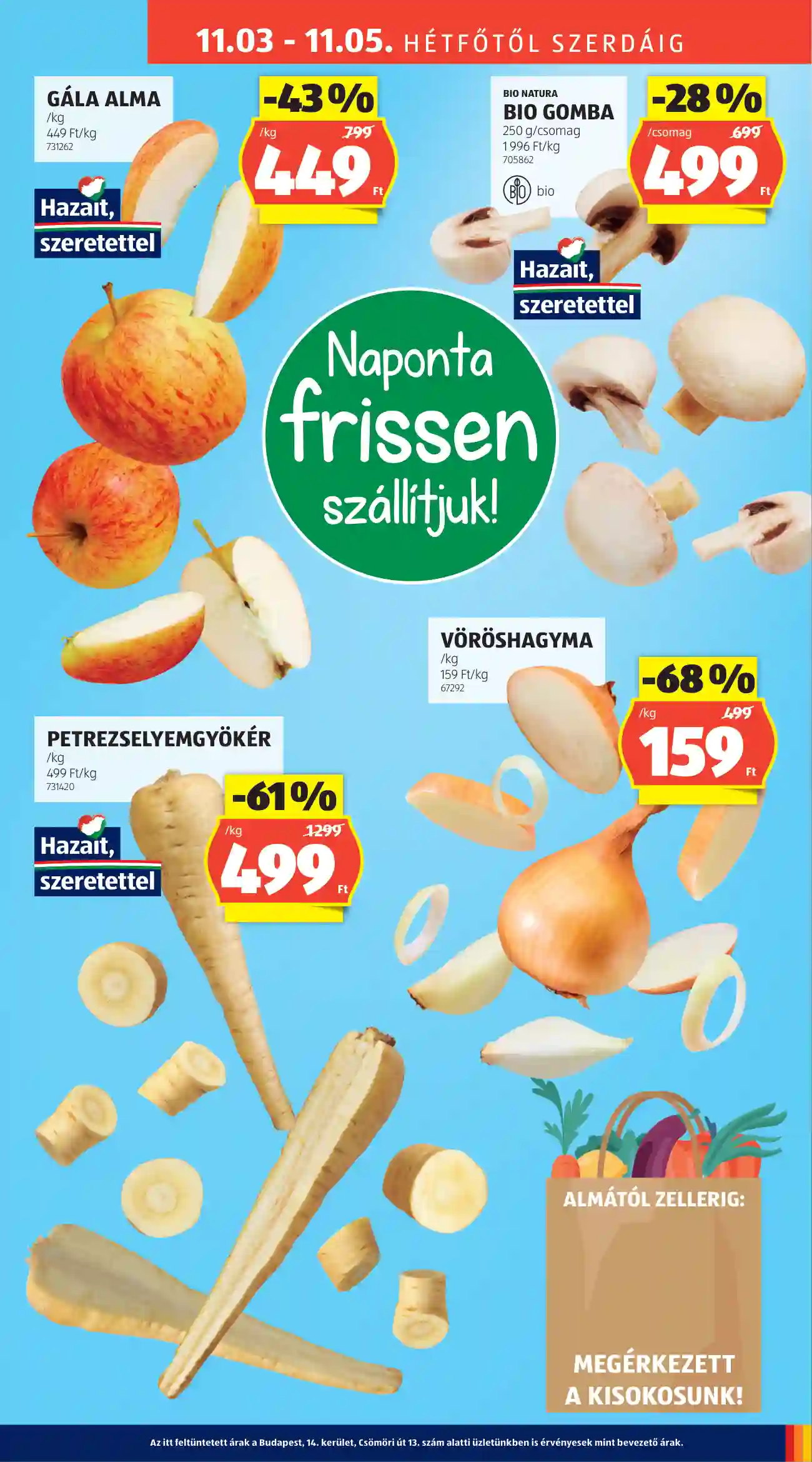 Aldi akciós újság 44. hét (31 oldal)