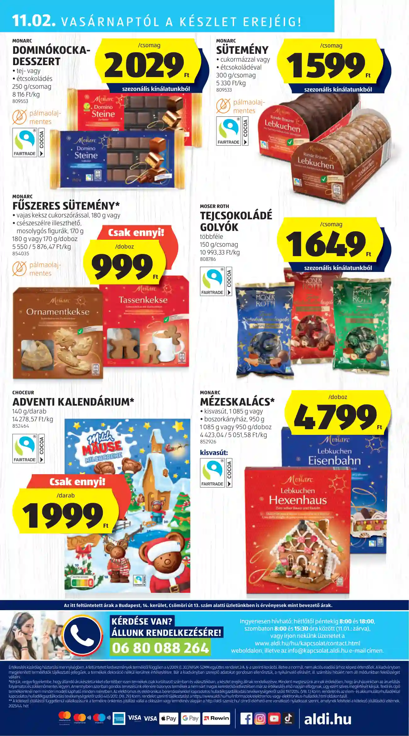 Aldi akciós újság 44. hét (48 oldal)