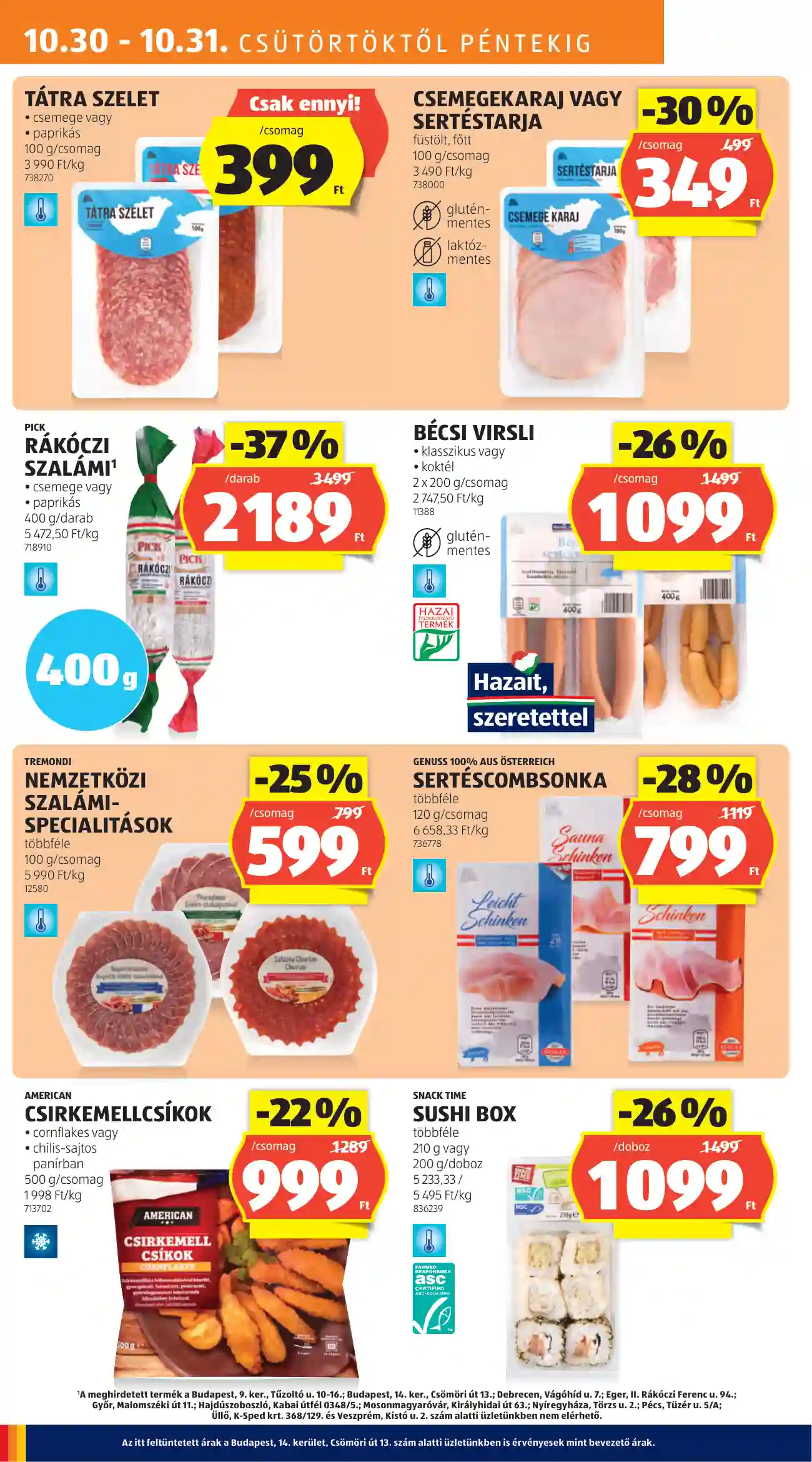 Aldi akciós újság 44. hét (55 oldal)