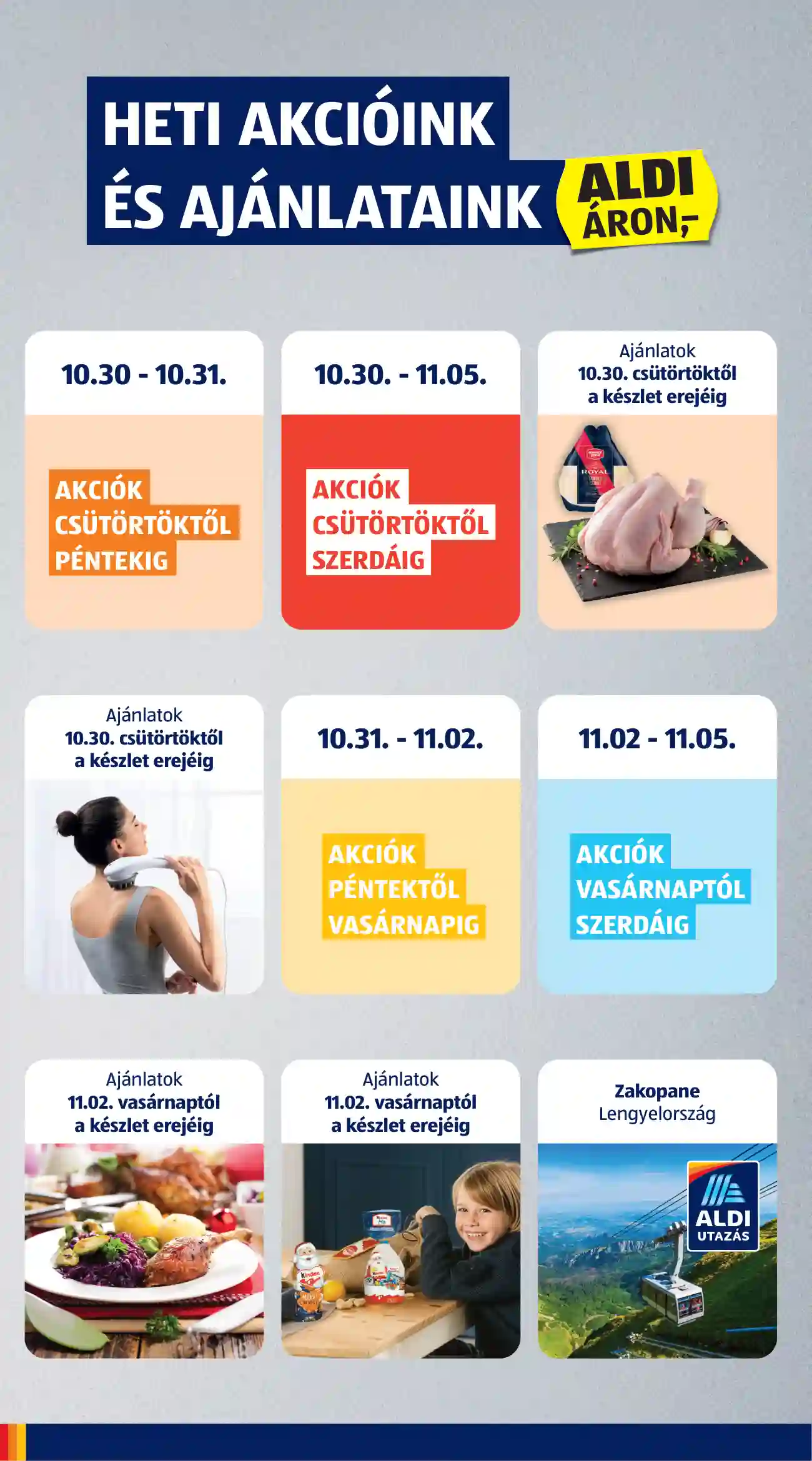 Aldi akciós újság 44. hét (2 oldal)