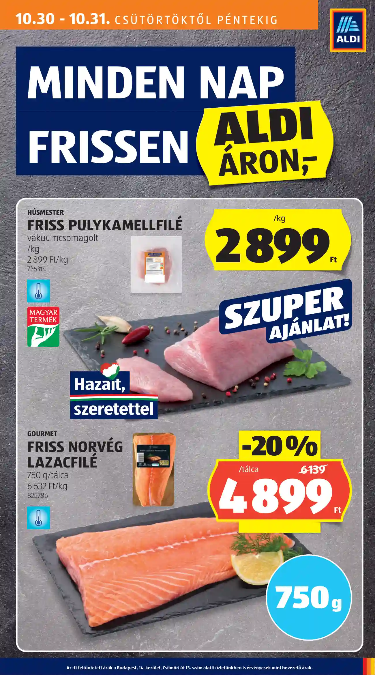Aldi akciós újság 44. hét (14 oldal)