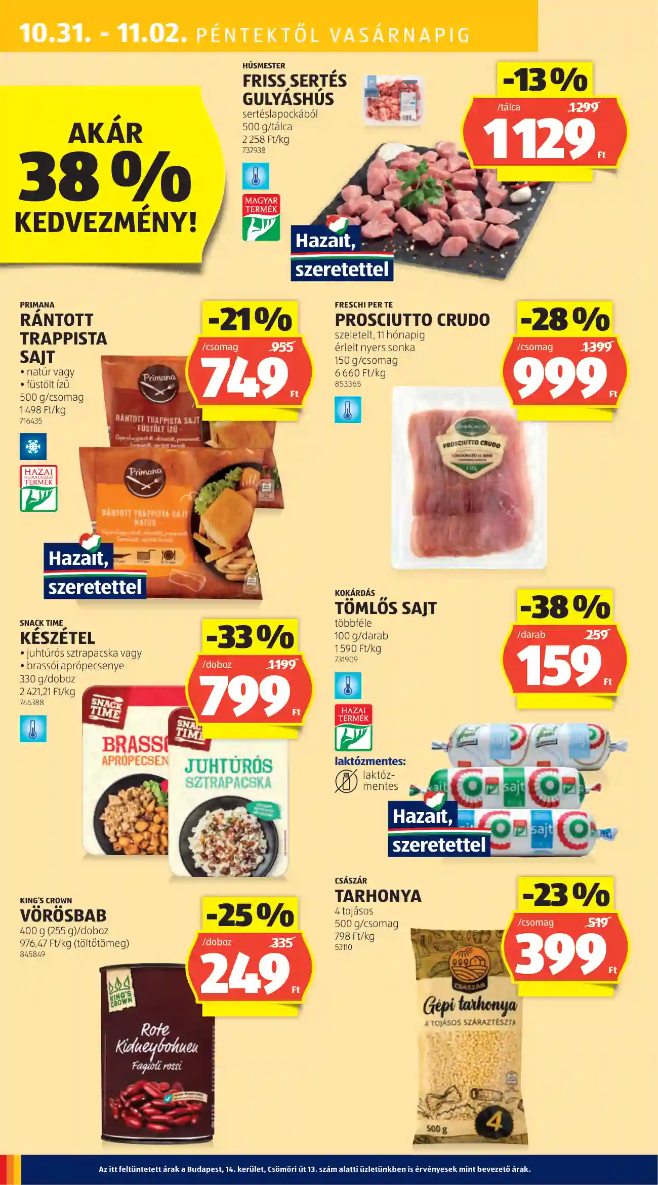 Aldi akciós újság 44. hét (26 oldal)