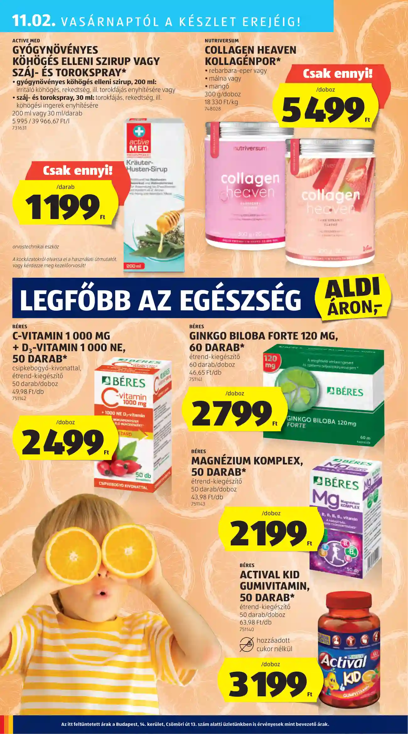 Aldi akciós újság 44. hét (41 oldal)