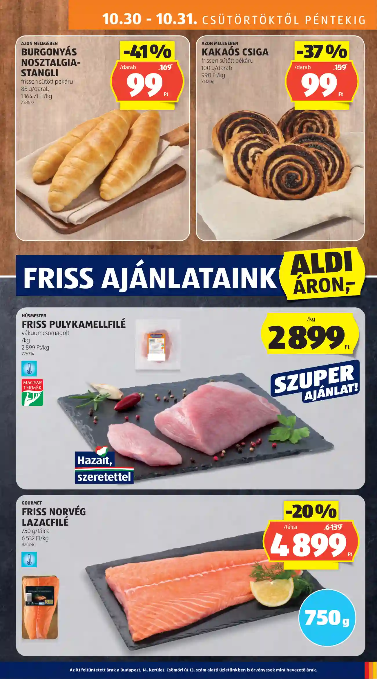 Aldi akciós újság 44. hét (54 oldal)