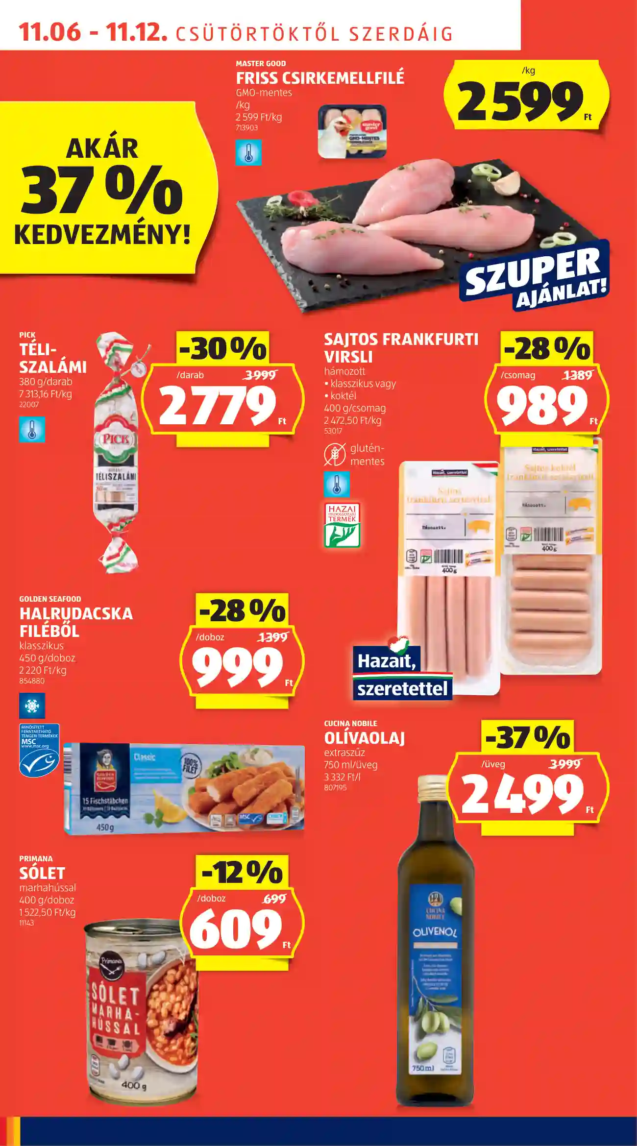 Aldi akciós újság 45. hét (6 oldal)