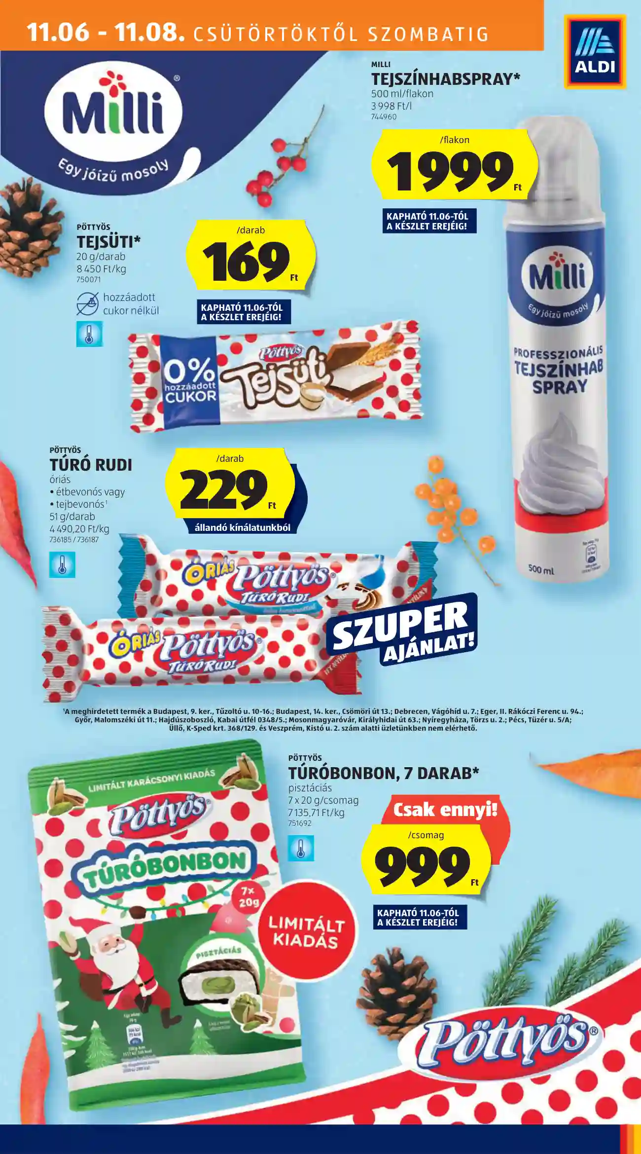 Aldi akciós újság 45. hét (14 oldal)