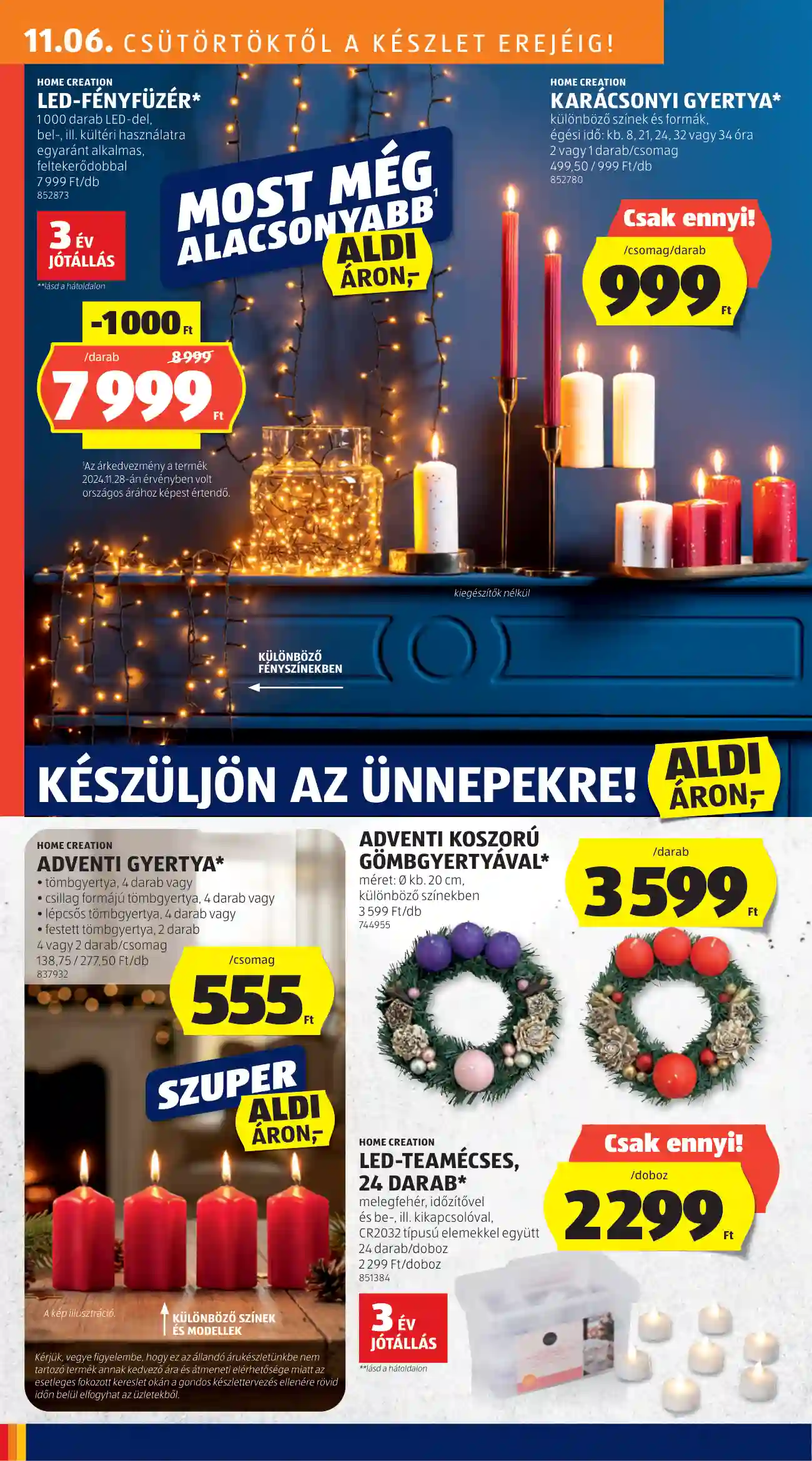Aldi akciós újság 45. hét (21 oldal)