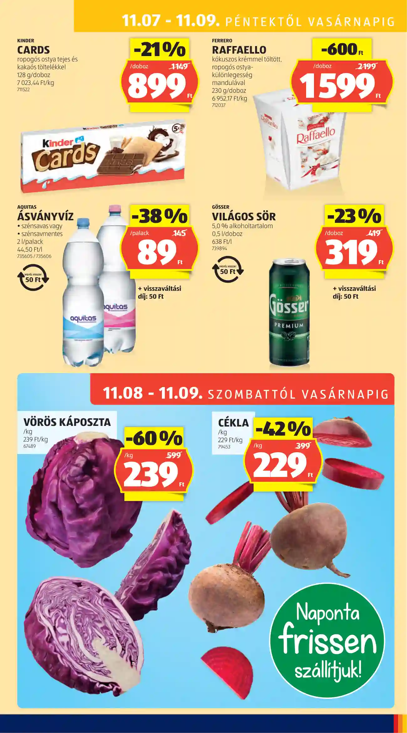 Aldi akciós újság 45. hét (27 oldal)