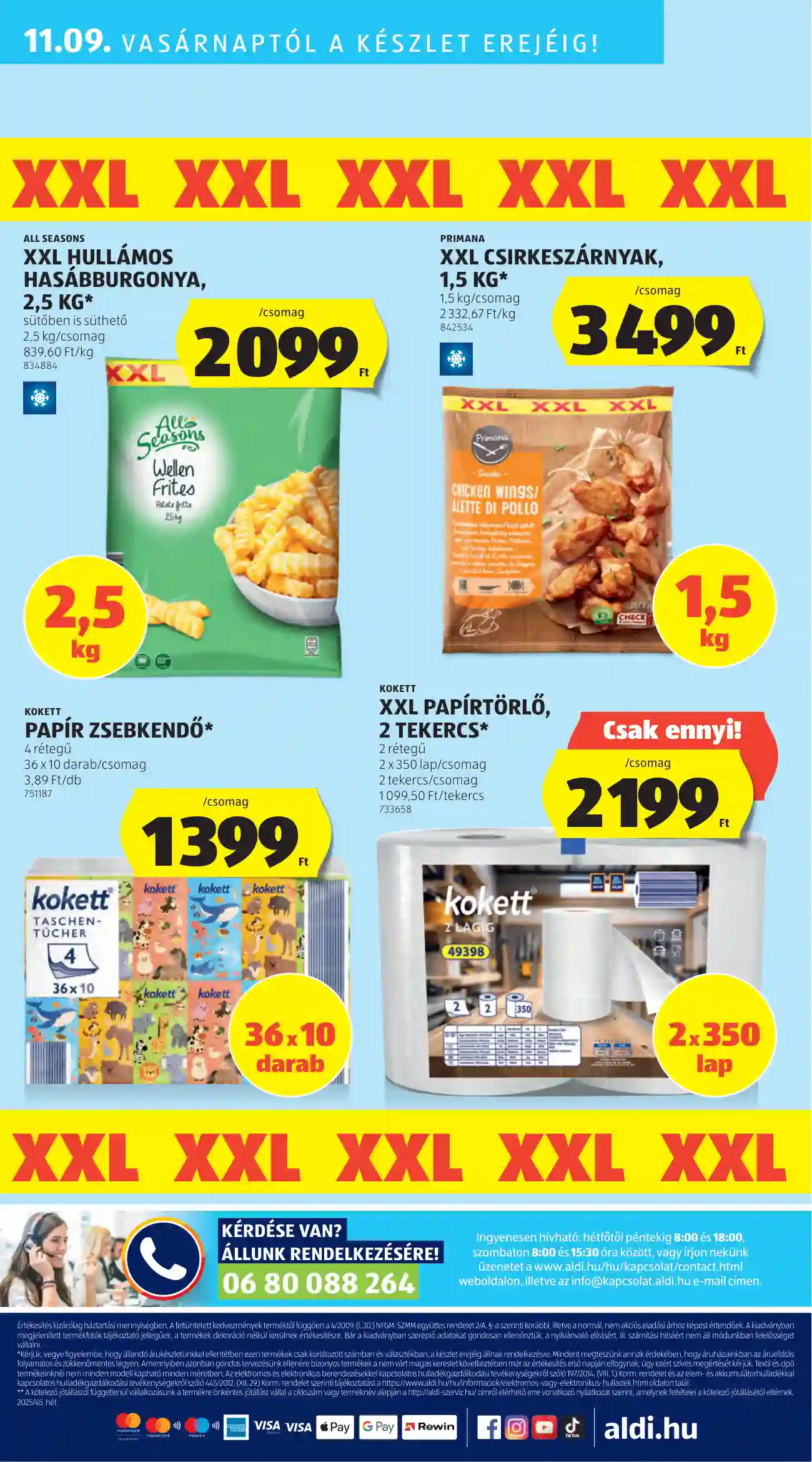 Aldi akciós újság 45. hét (52 oldal)