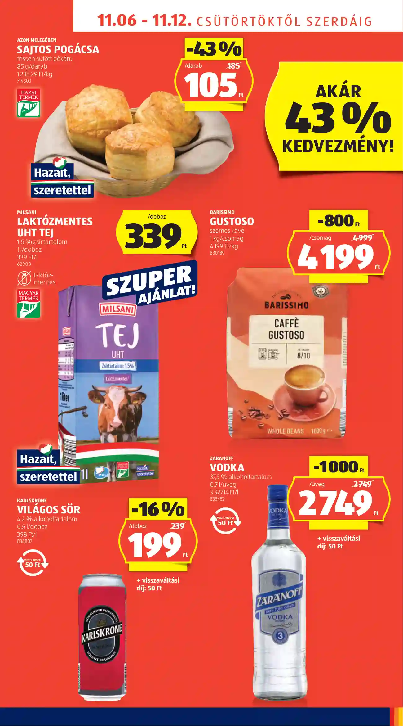 Aldi akciós újság 45. hét (7 oldal)