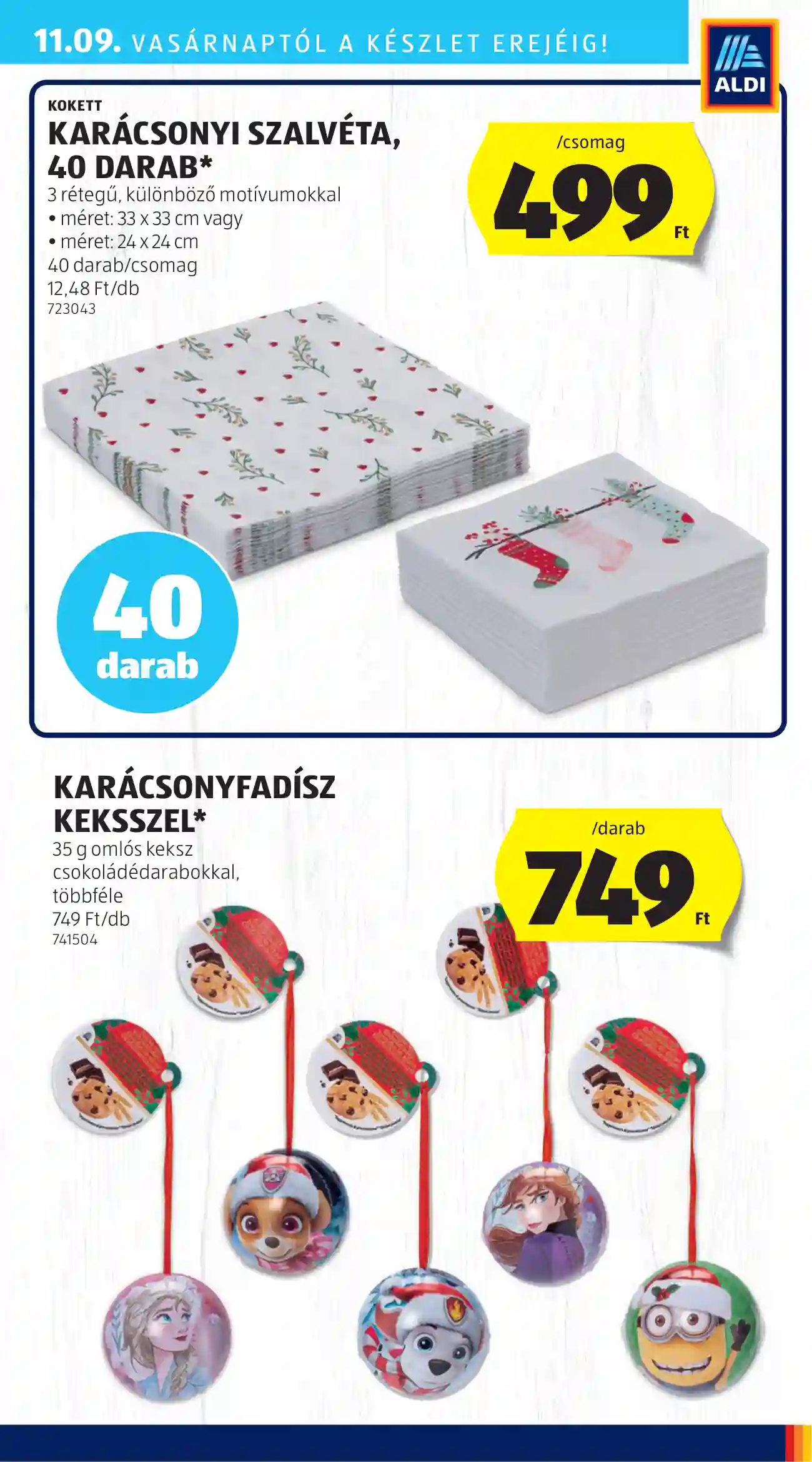 Aldi akciós újság 45. hét (35 oldal)