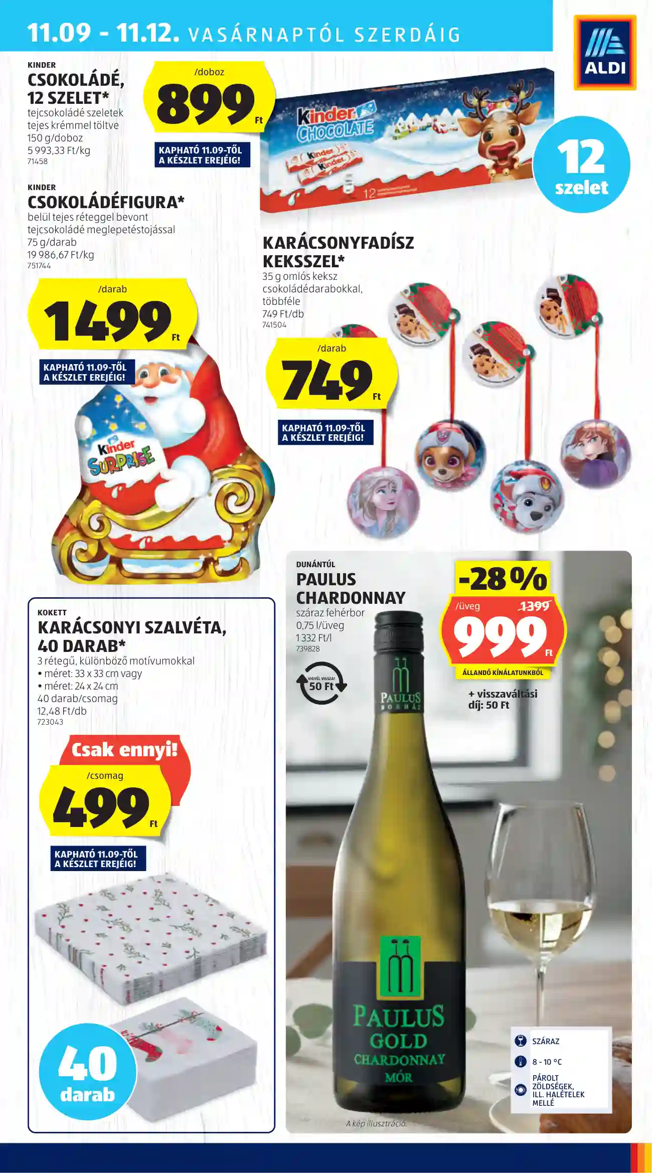 Aldi akciós újság 45. hét (36 oldal)