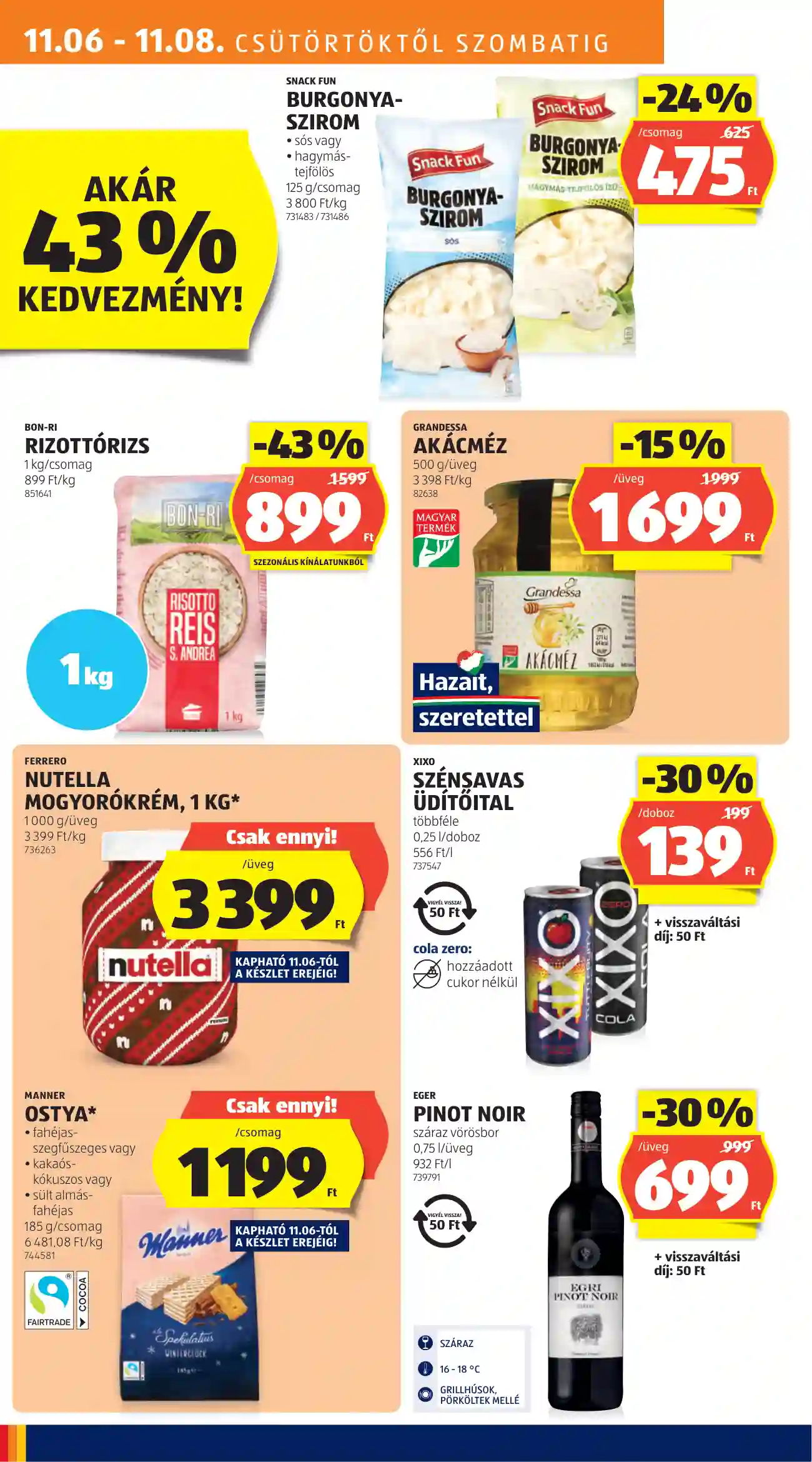 Aldi akciós újság 45. hét (56 oldal)