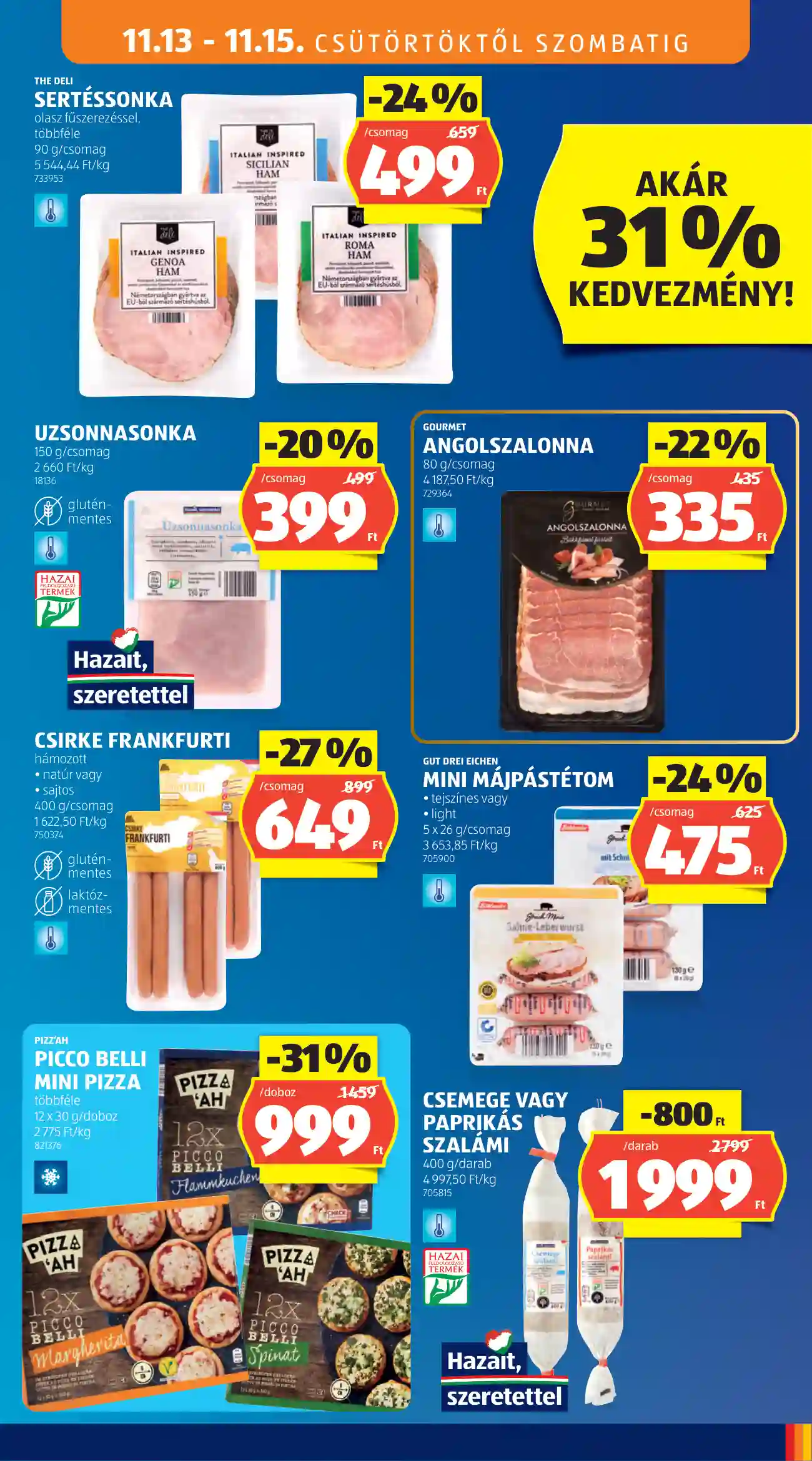 Aldi akciós újság 46. hét (3 oldal)