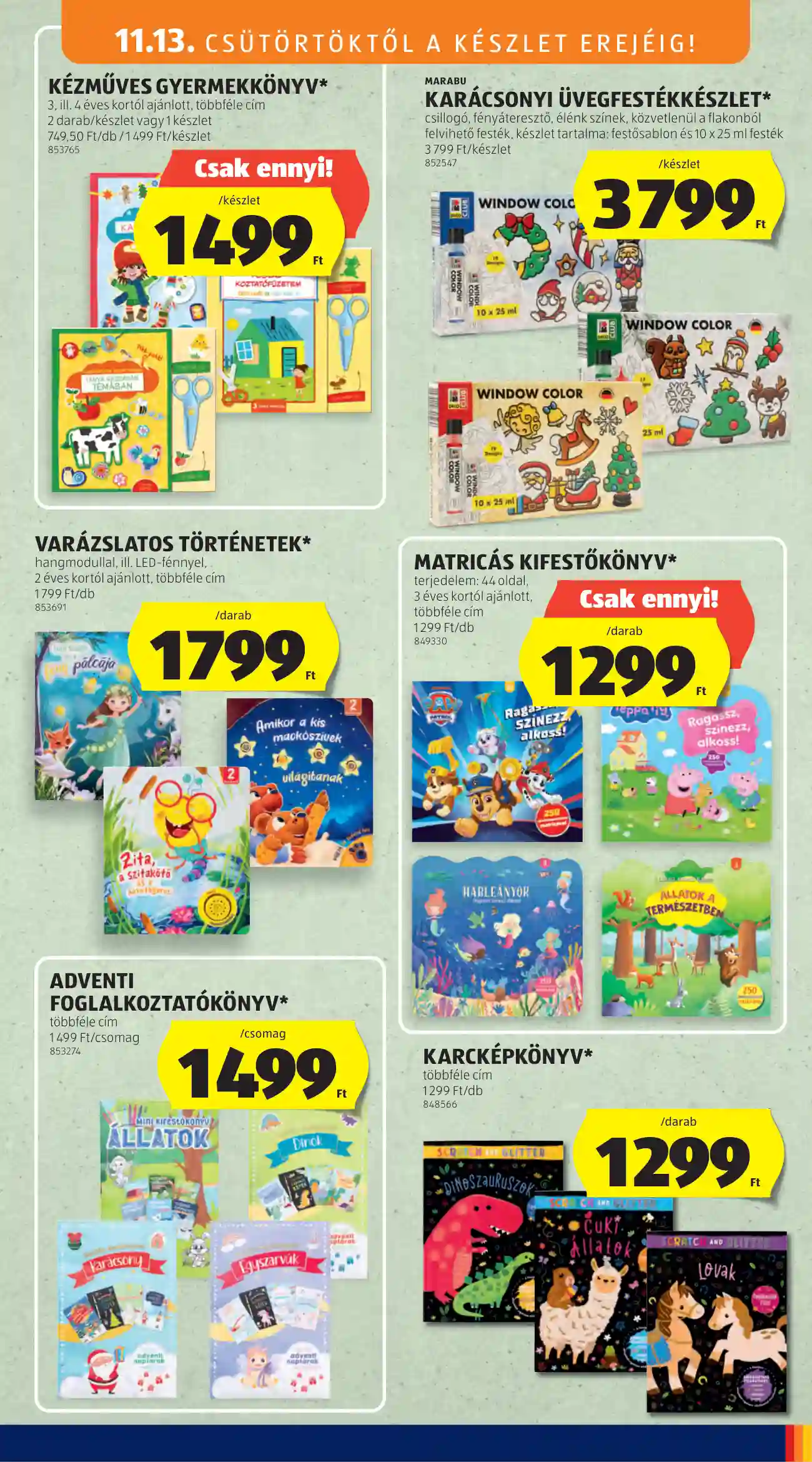 Aldi akciós újság 46. hét (22 oldal)