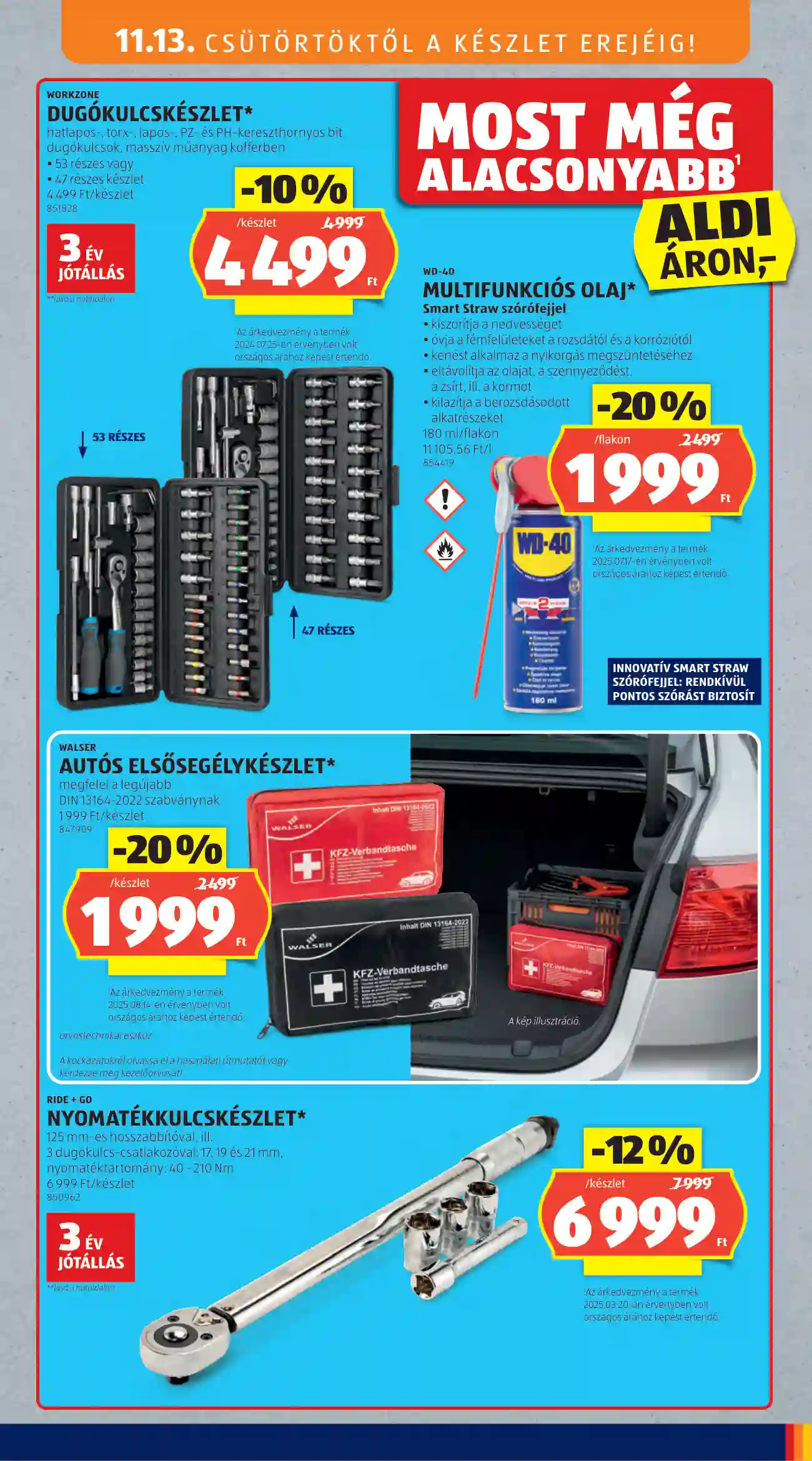 Aldi akciós újság 46. hét (27 oldal)