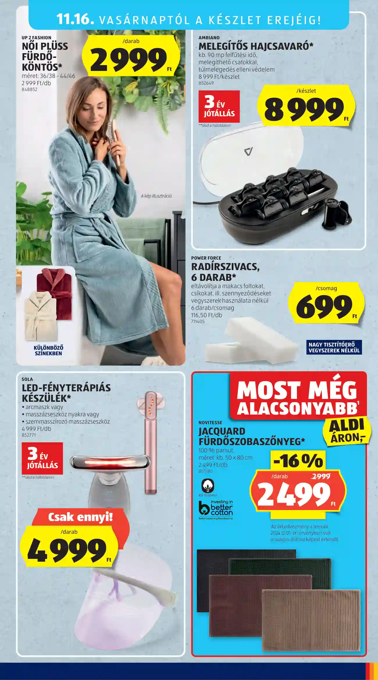 Aldi akciós újság 46. hét (40 oldal)