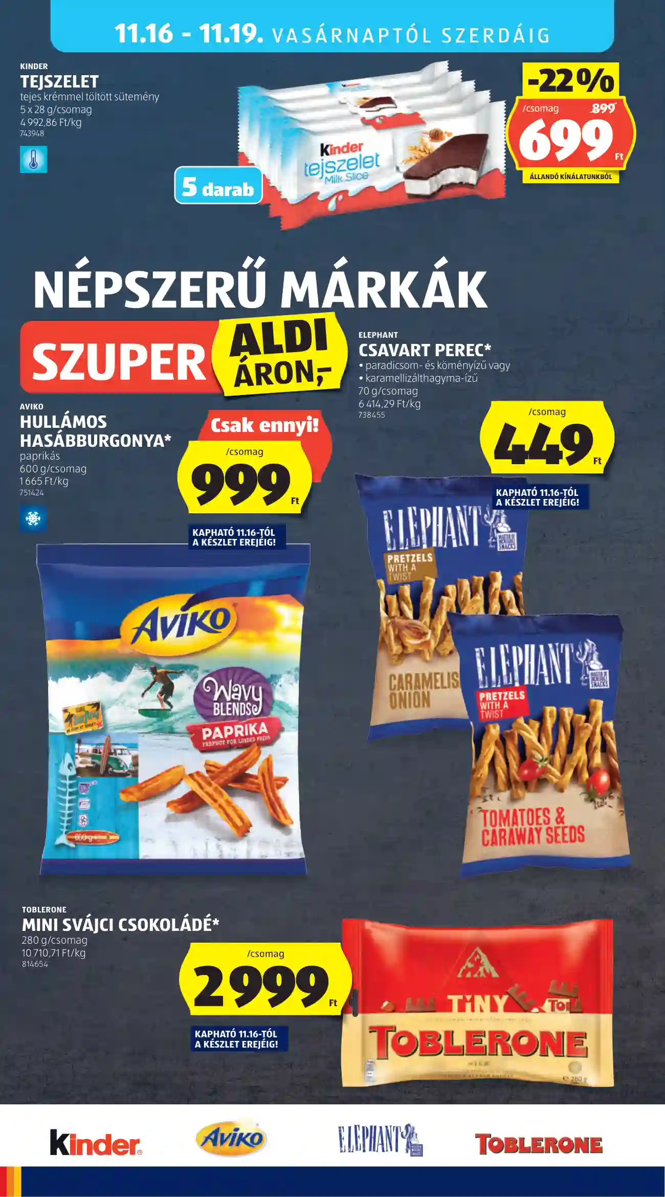 Aldi akciós újság 46. hét (45 oldal)