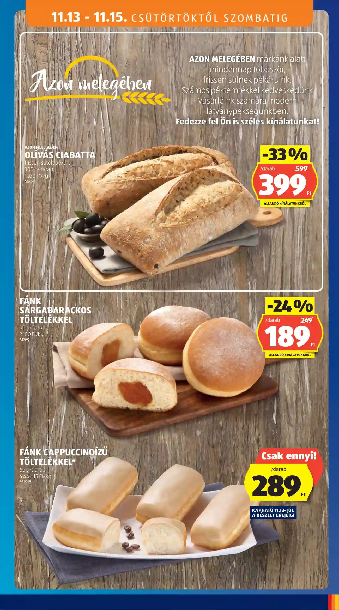 Aldi akciós újság 46. hét (58 oldal)