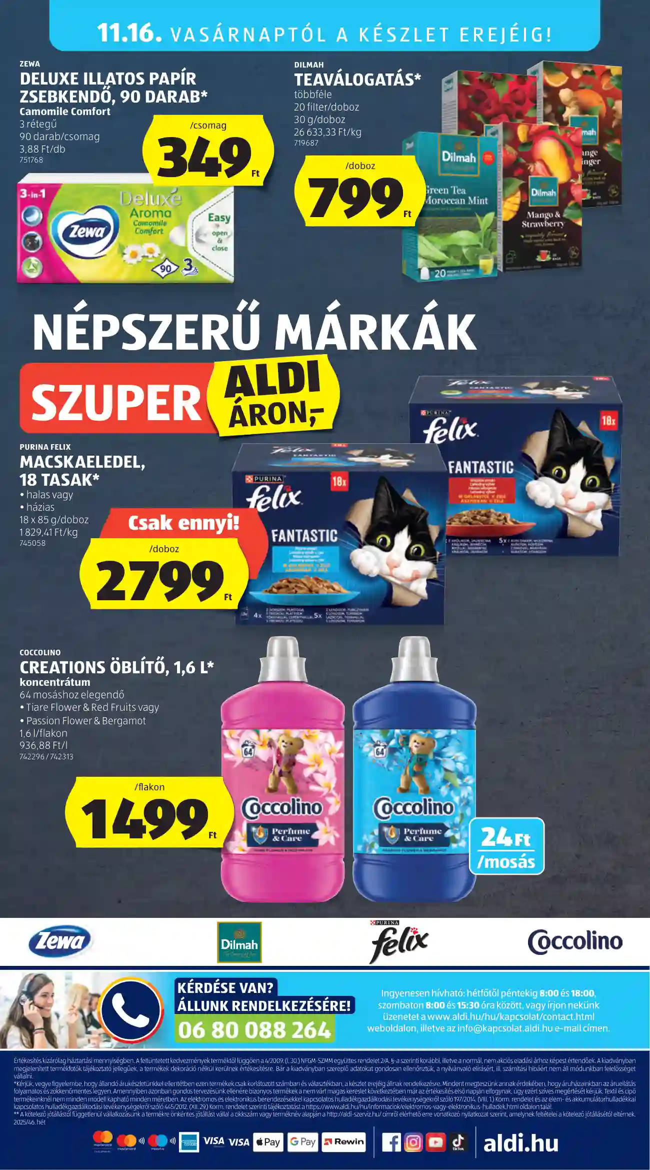 Aldi akciós újság 46. hét (52 oldal)