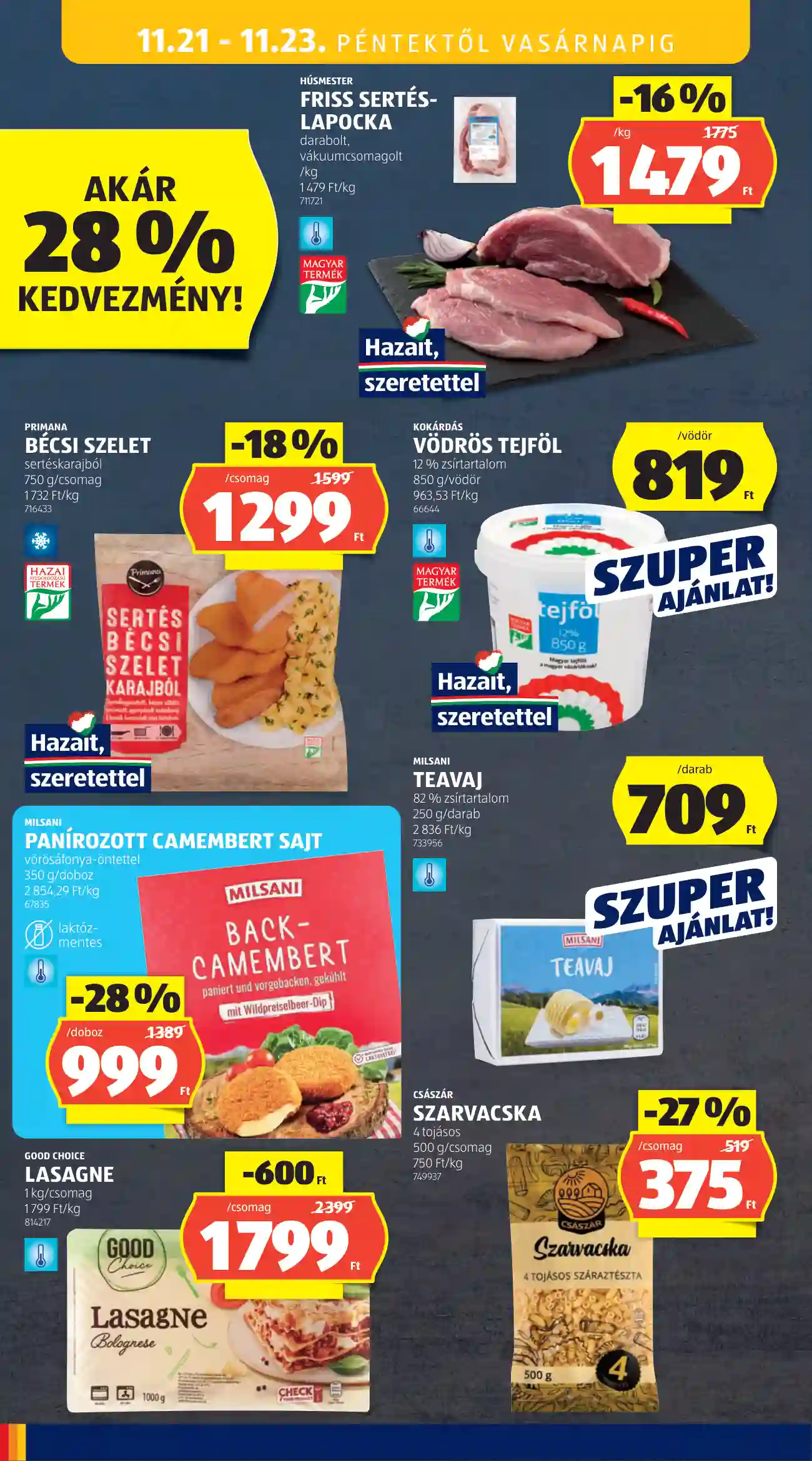 Aldi akciós újság 47. hét (26 oldal)