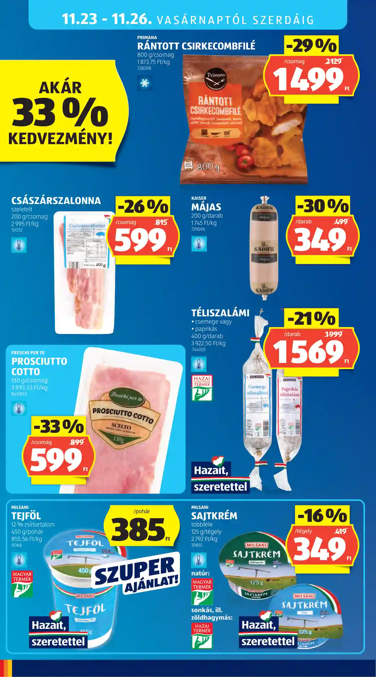 Aldi akciós újság 47. hét (28 oldal)
