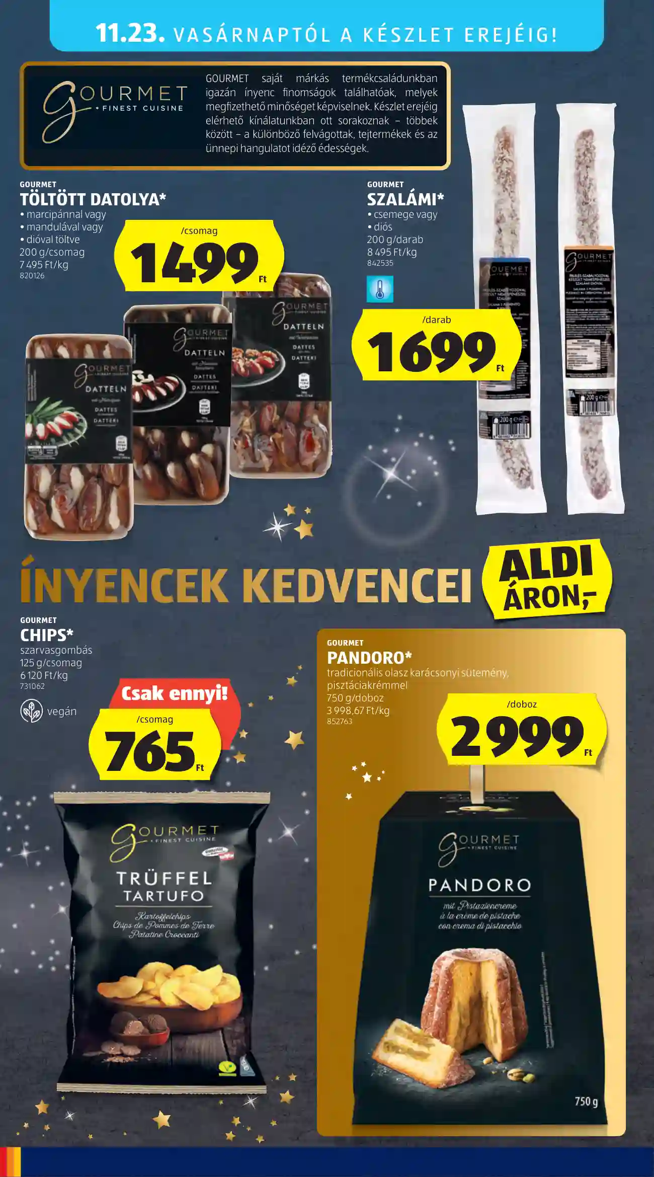 Aldi akciós újság 47. hét (41 oldal)