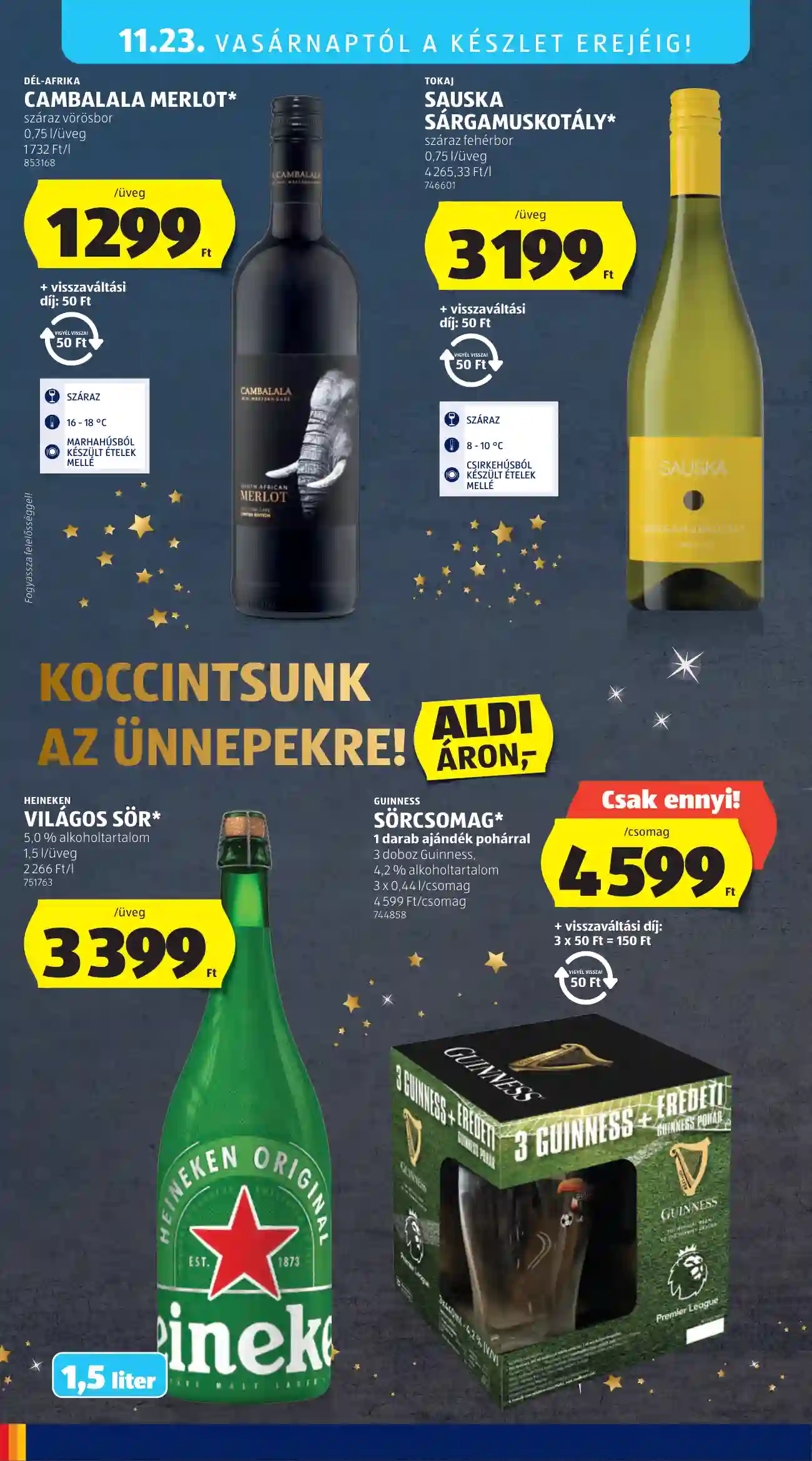 Aldi akciós újság 47. hét (43 oldal)