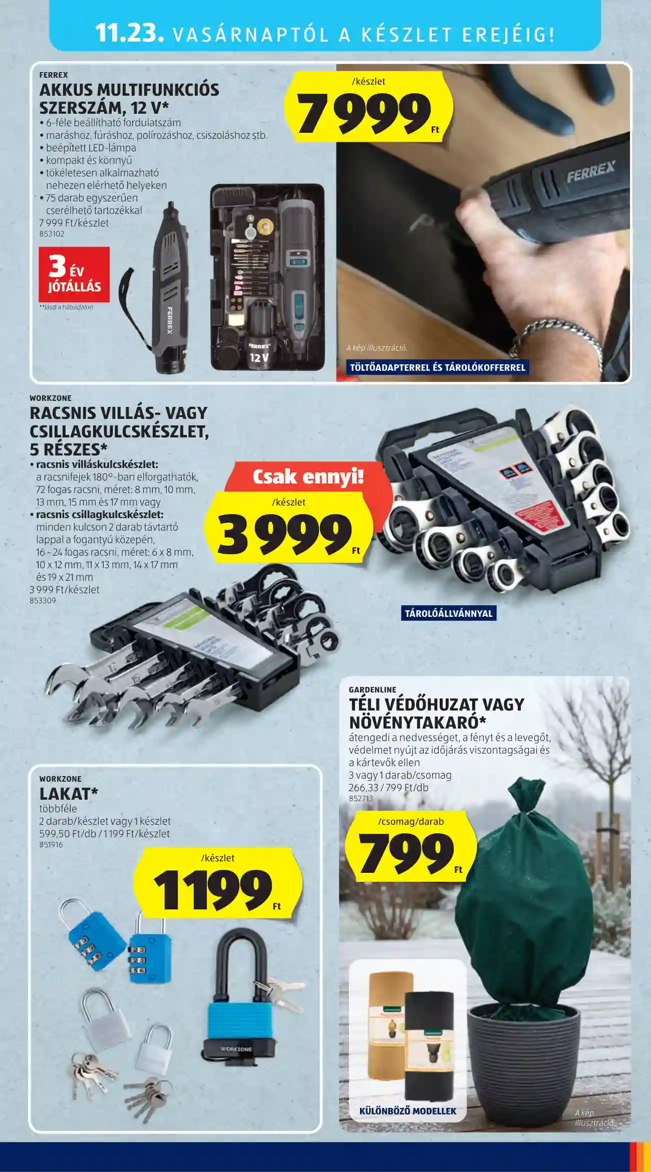 Aldi akciós újság 47. hét (49 oldal)