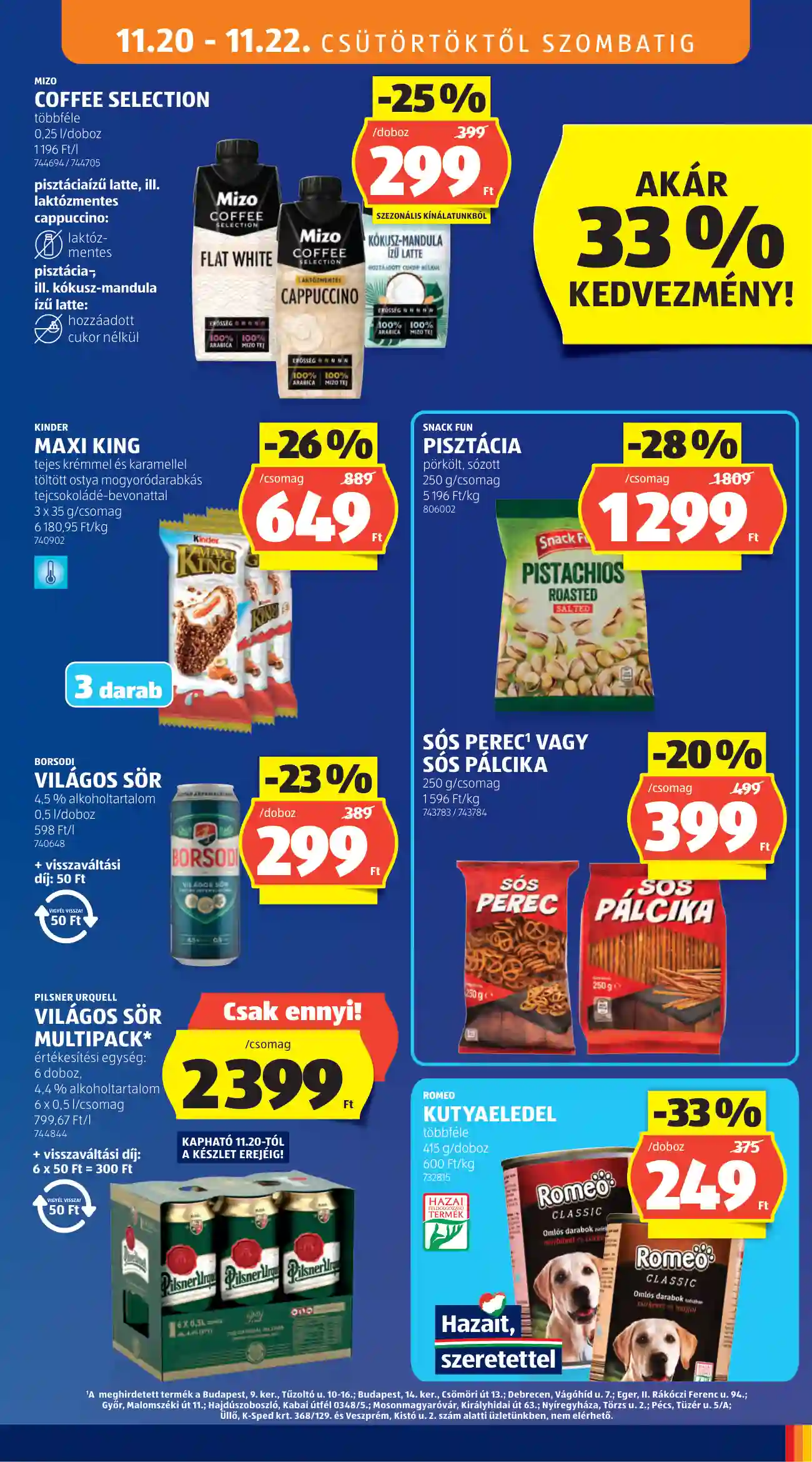 Aldi akciós újság 47. hét (3 oldal)