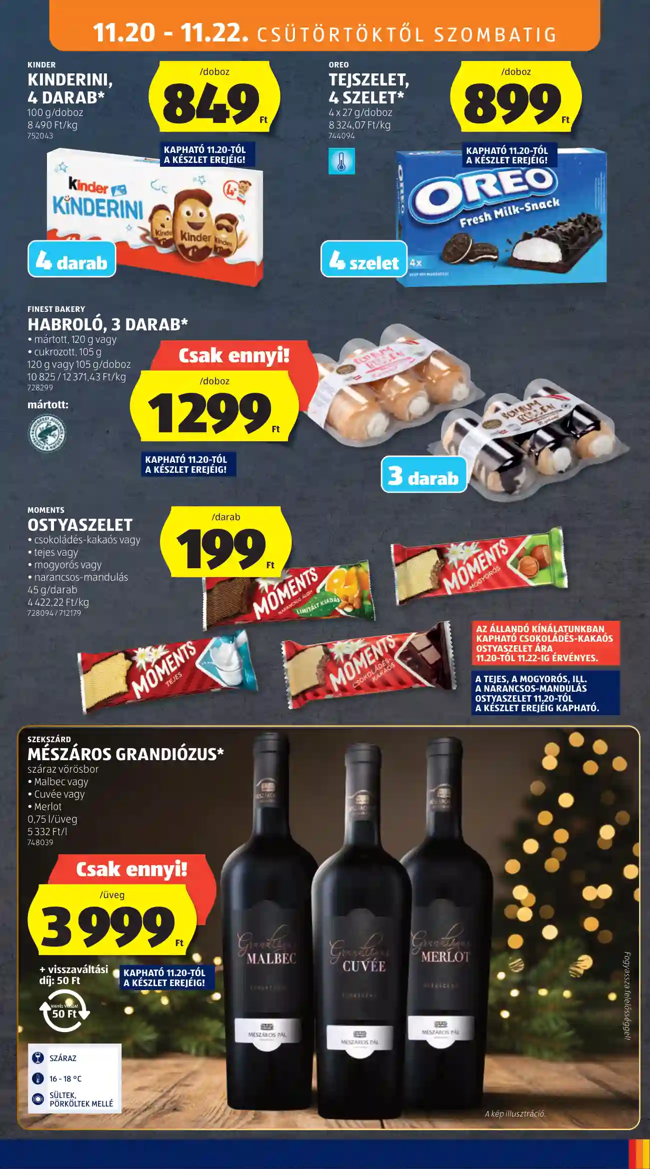 Aldi akciós újság 47. hét (9 oldal)