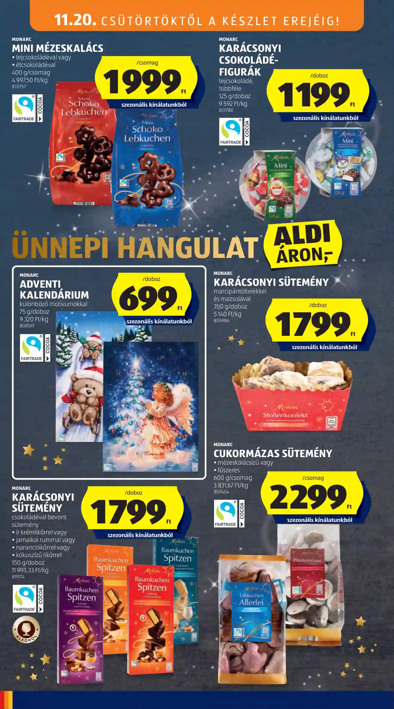 Aldi akciós újság 47. hét (12 oldal)