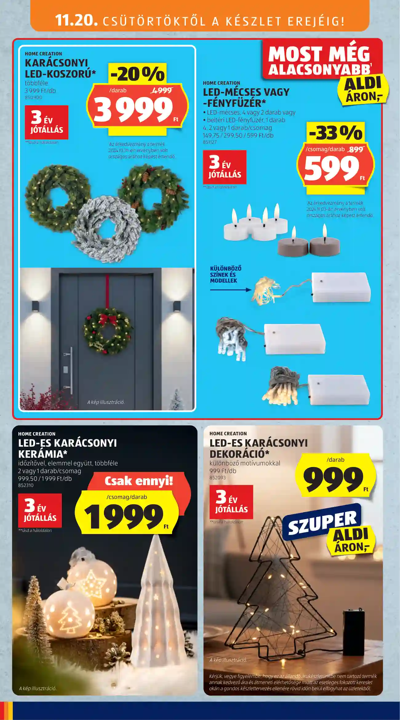 Aldi akciós újság 47. hét (15 oldal)