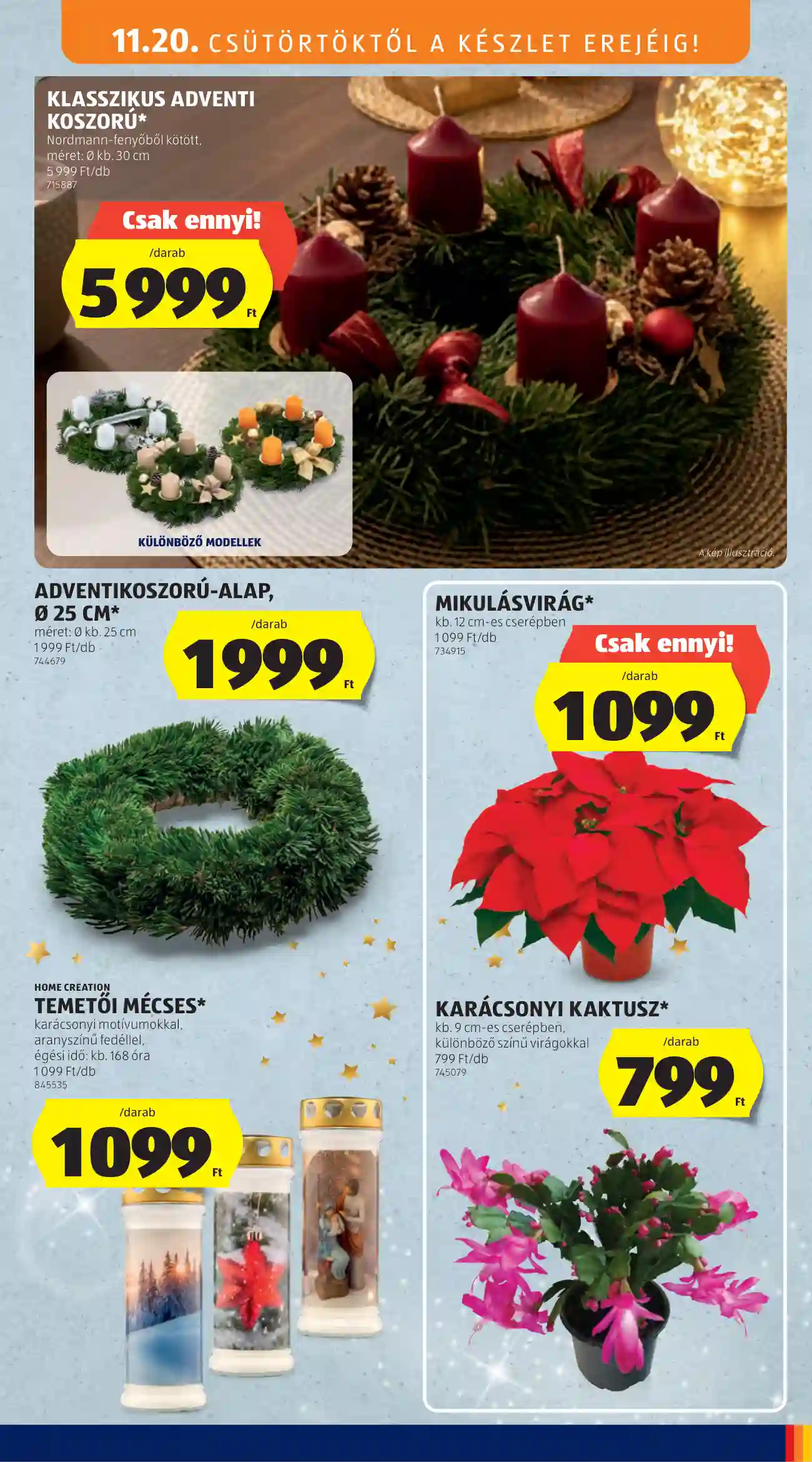 Aldi akciós újság 47. hét (16 oldal)