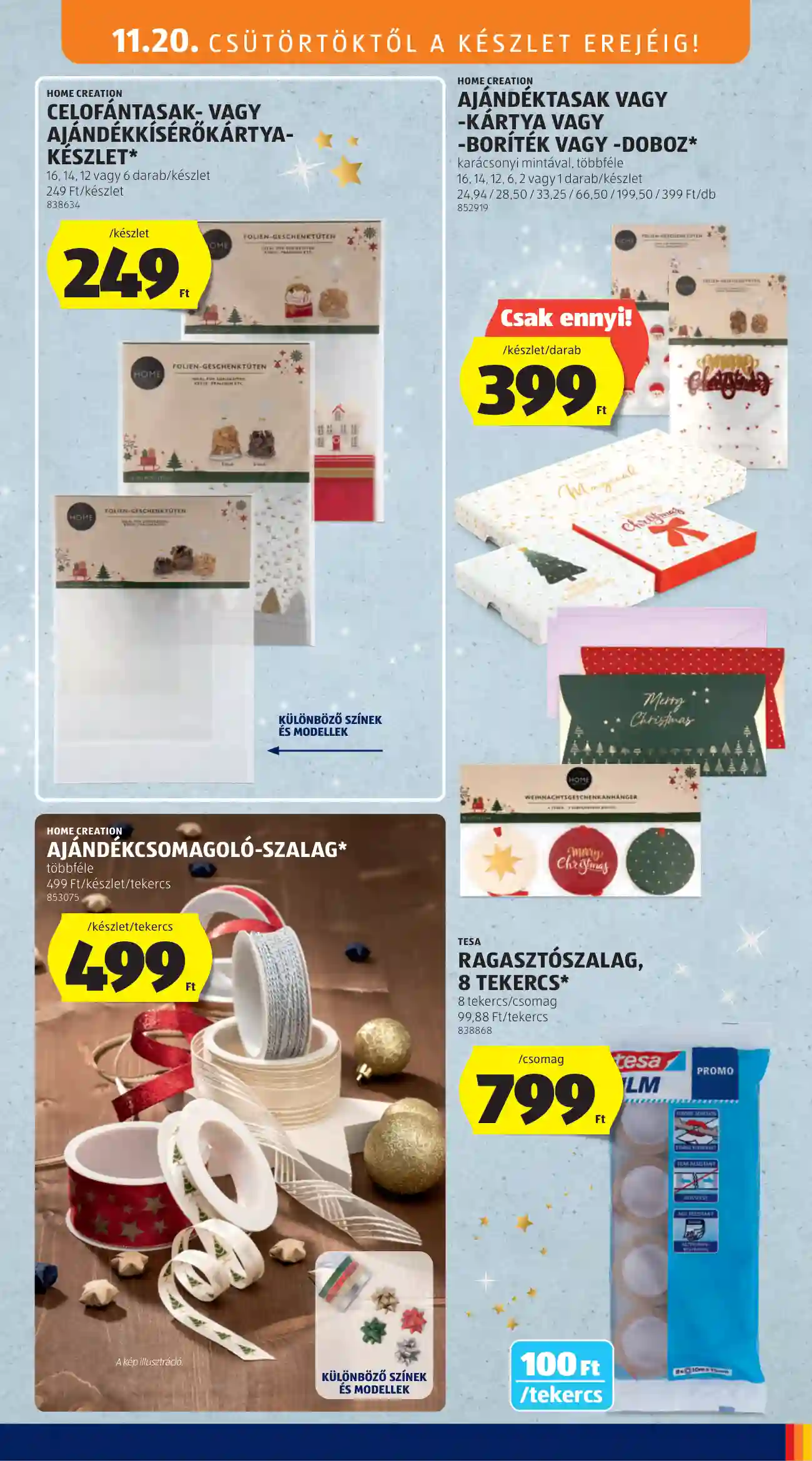 Aldi akciós újság 47. hét (18 oldal)