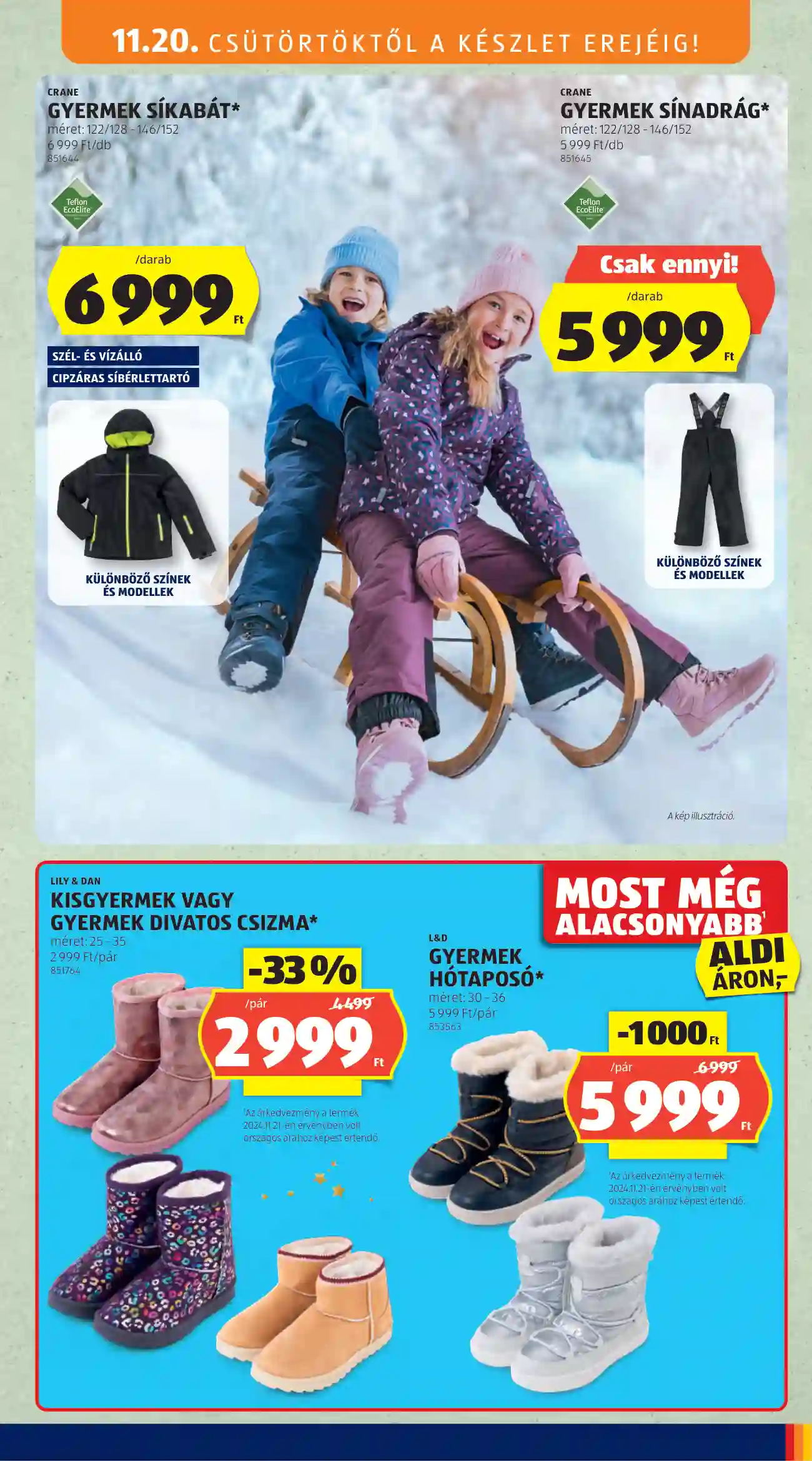 Aldi akciós újság 47. hét (20 oldal)