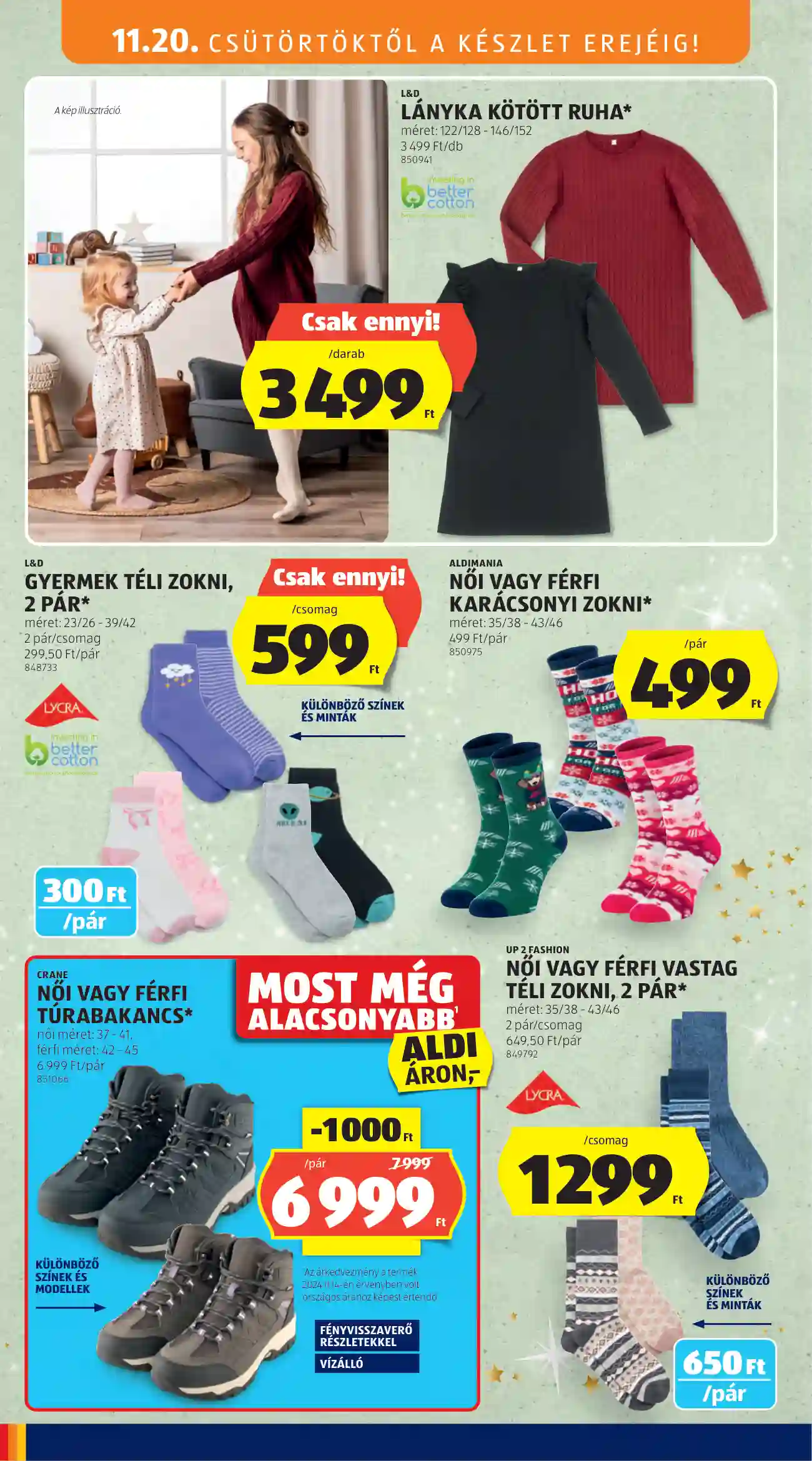 Aldi akciós újság 47. hét (21 oldal)