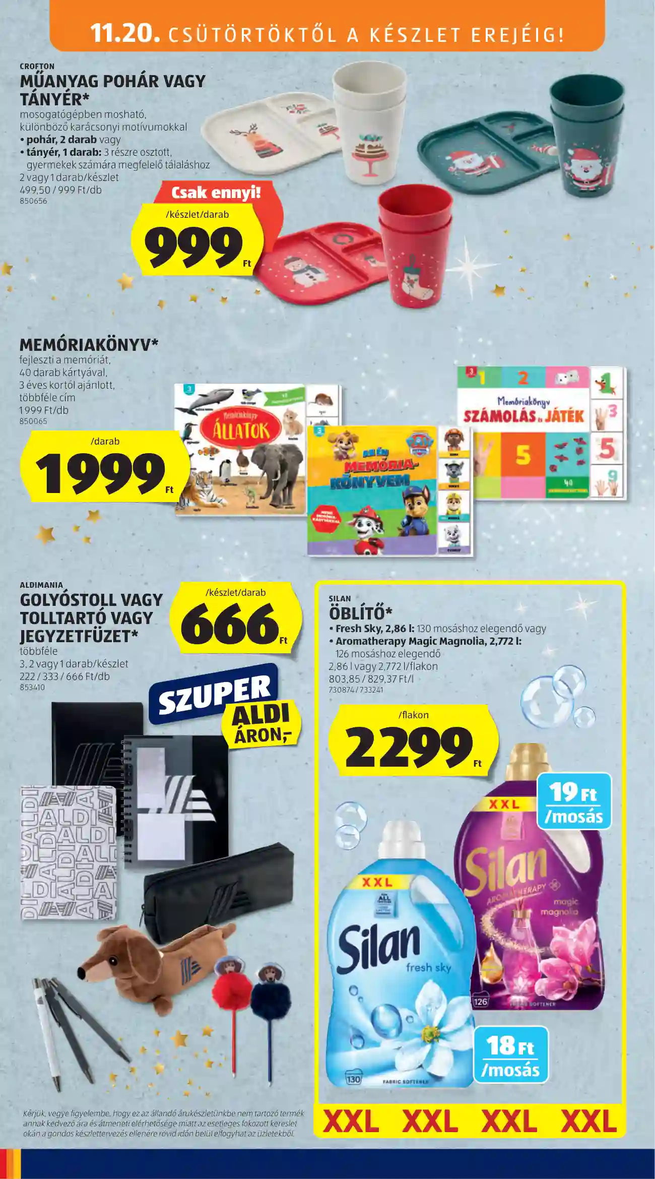 Aldi akciós újság 47. hét (23 oldal)