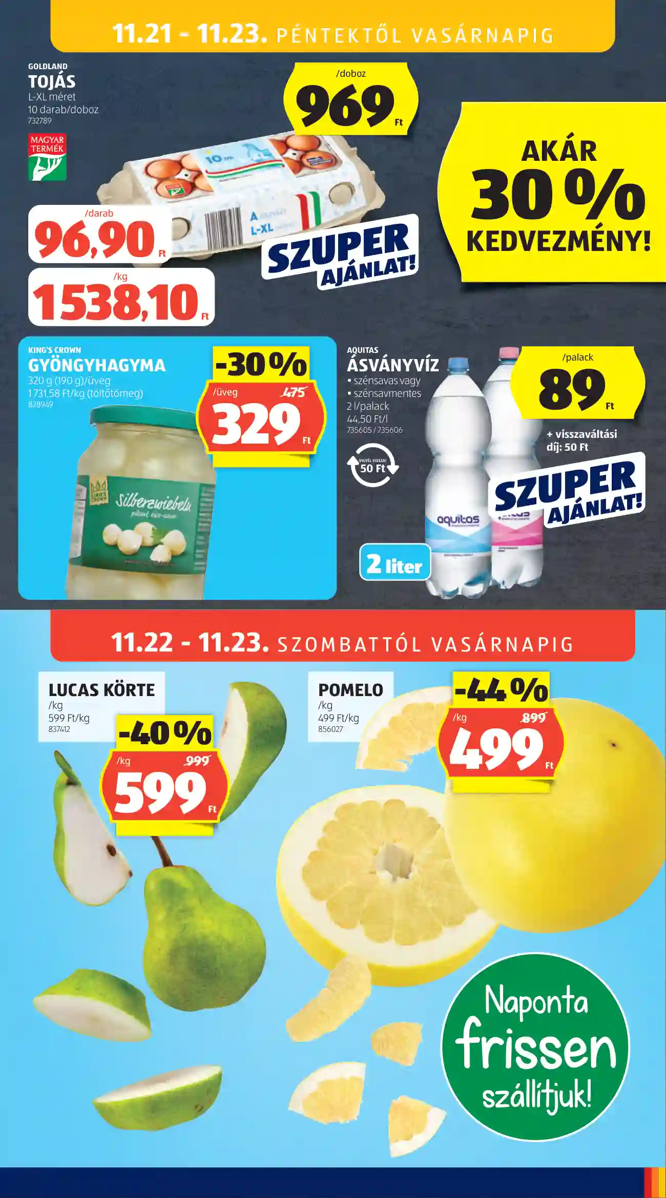 Aldi akciós újság 47. hét (27 oldal)