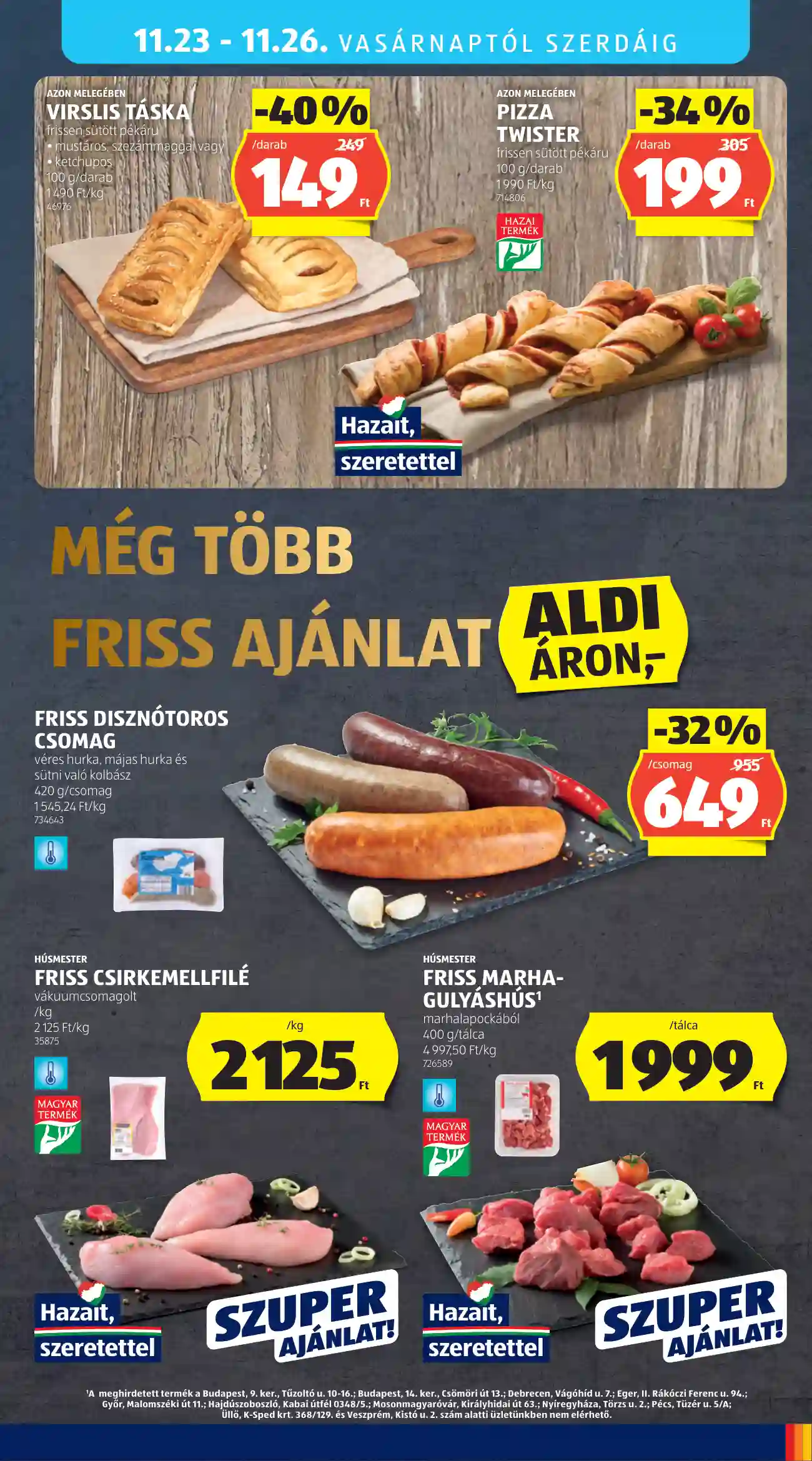 Aldi akciós újság 47. hét (31 oldal)