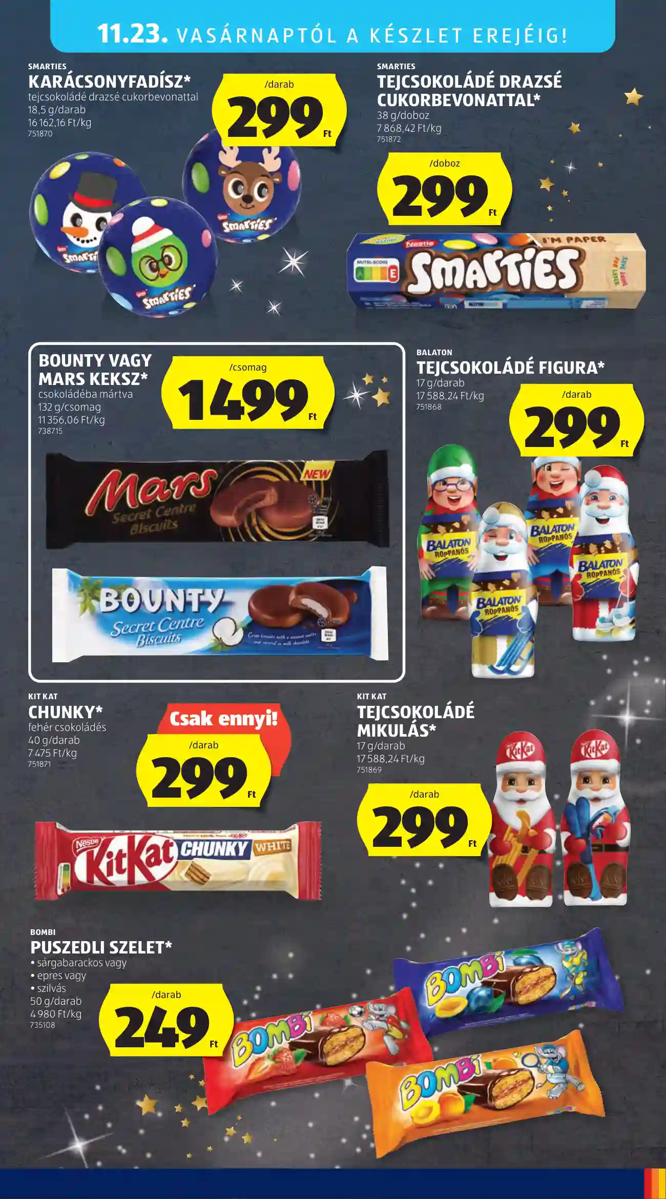 Aldi akciós újság 47. hét (38 oldal)