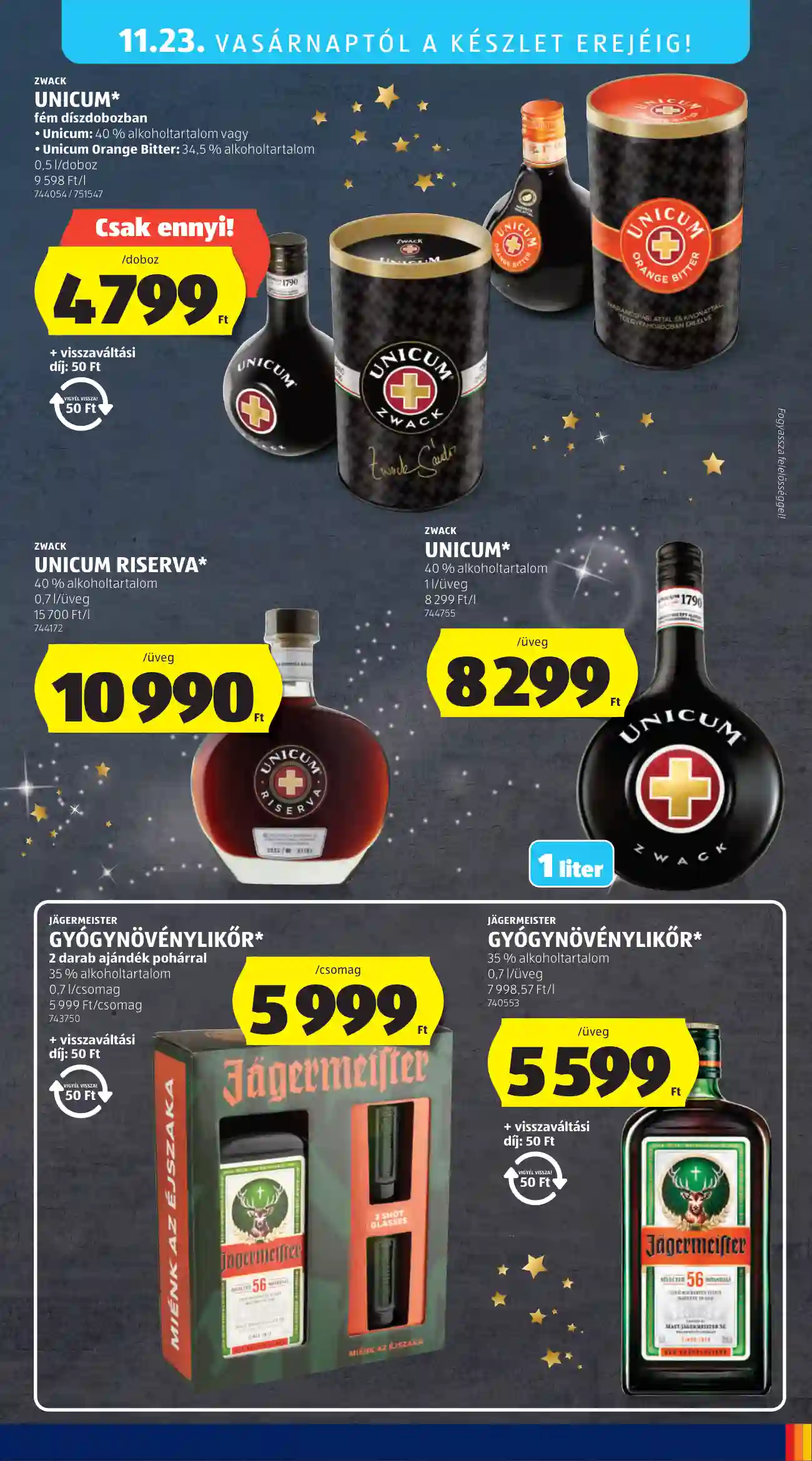 Aldi akciós újság 47. hét (44 oldal)