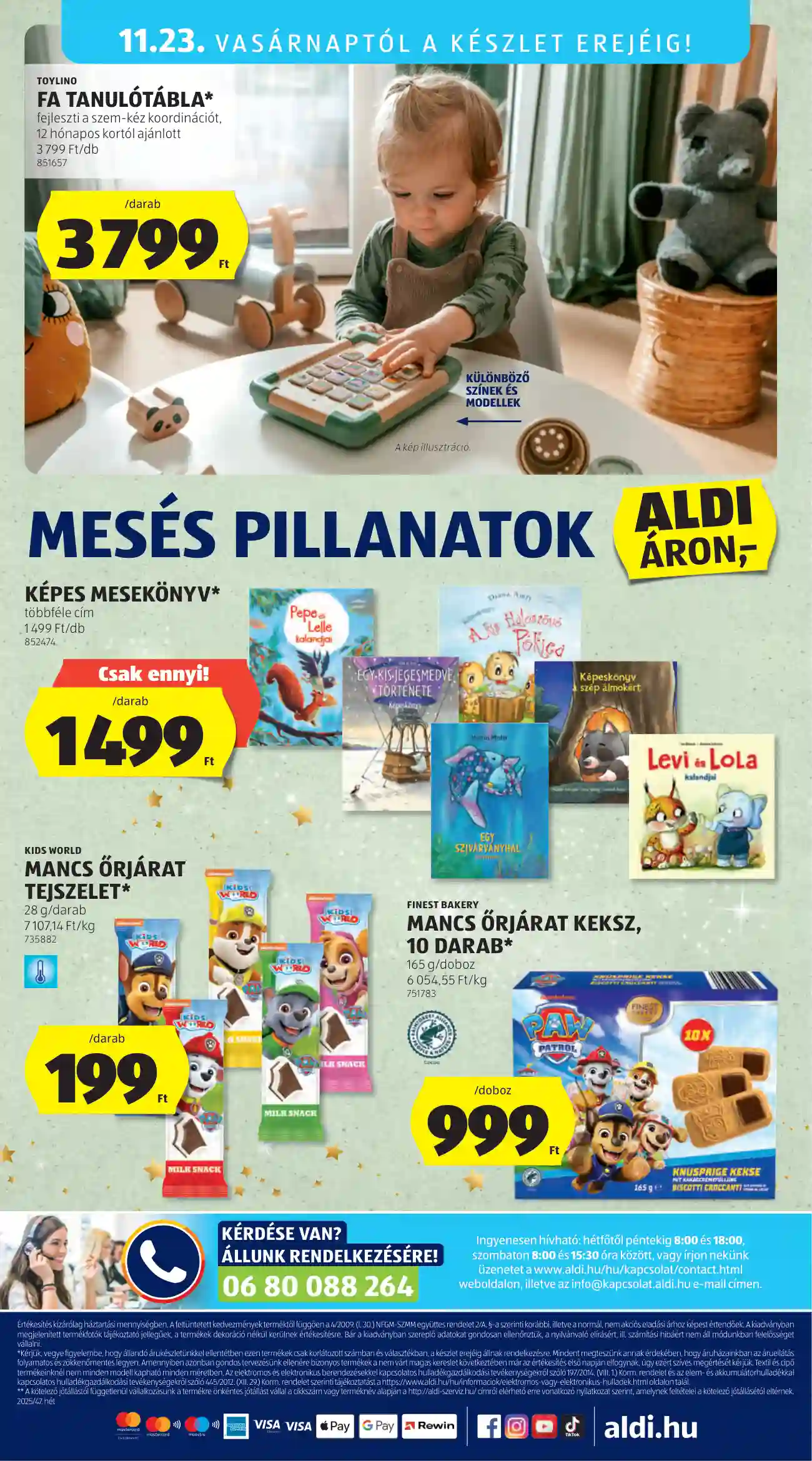 Aldi akciós újság 47. hét (54 oldal)