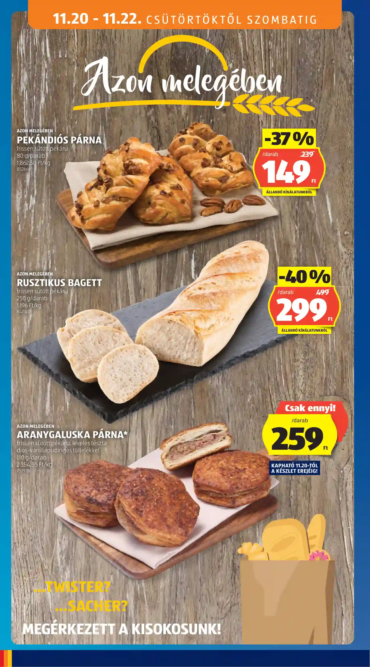 Aldi akciós újság 47. hét (59 oldal)