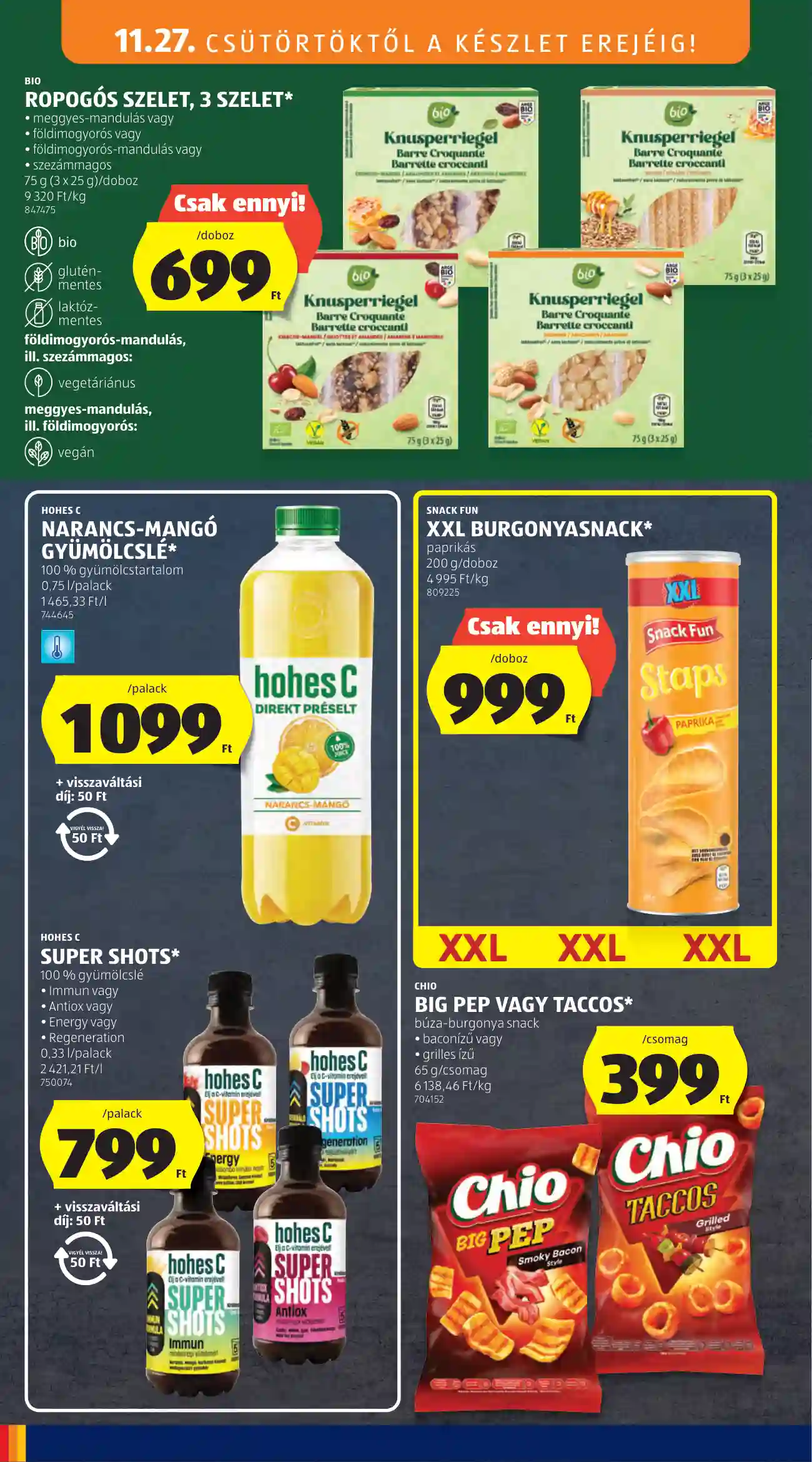 Aldi akciós újság 48. hét (8 oldal)