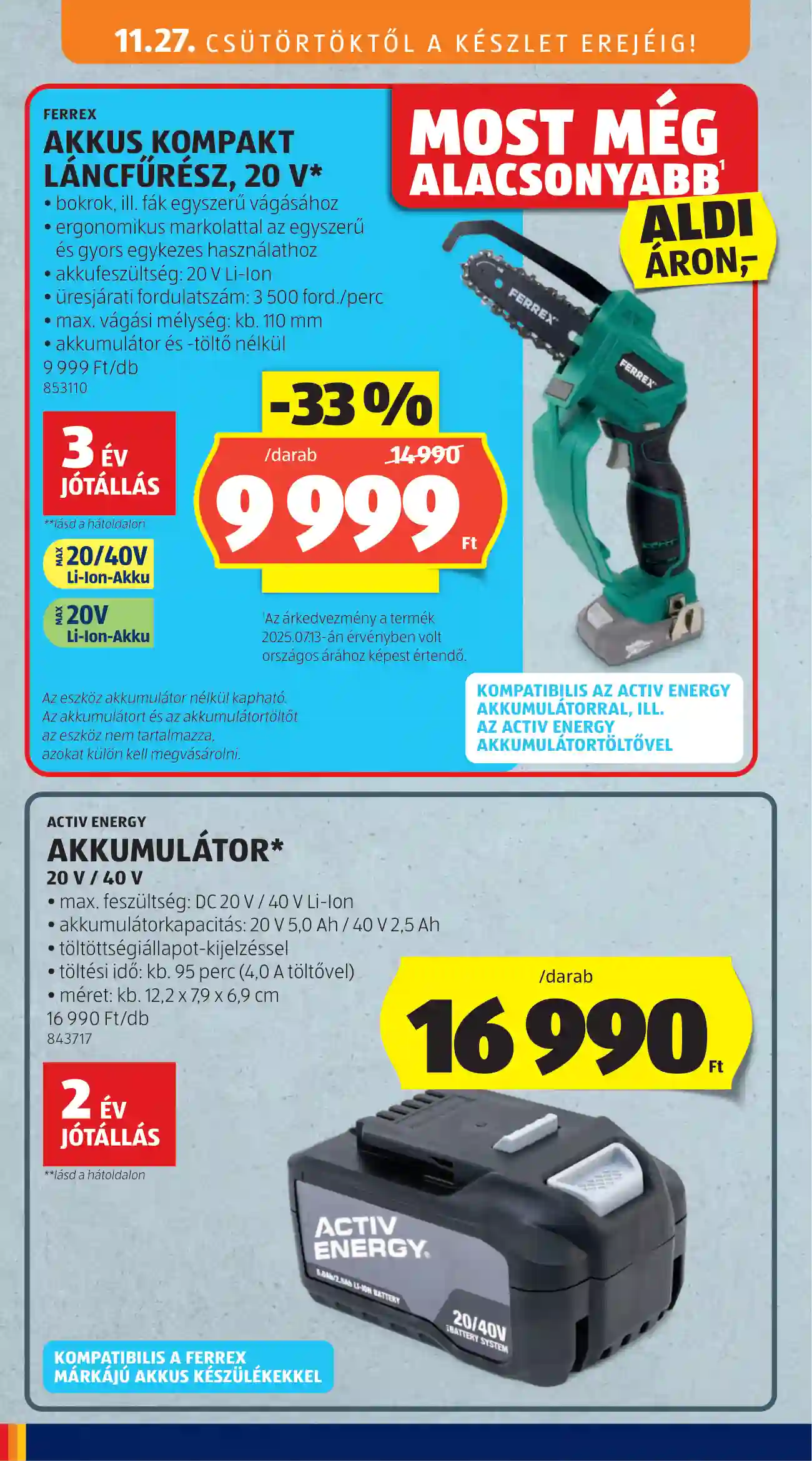 Aldi akciós újság 48. hét (24 oldal)