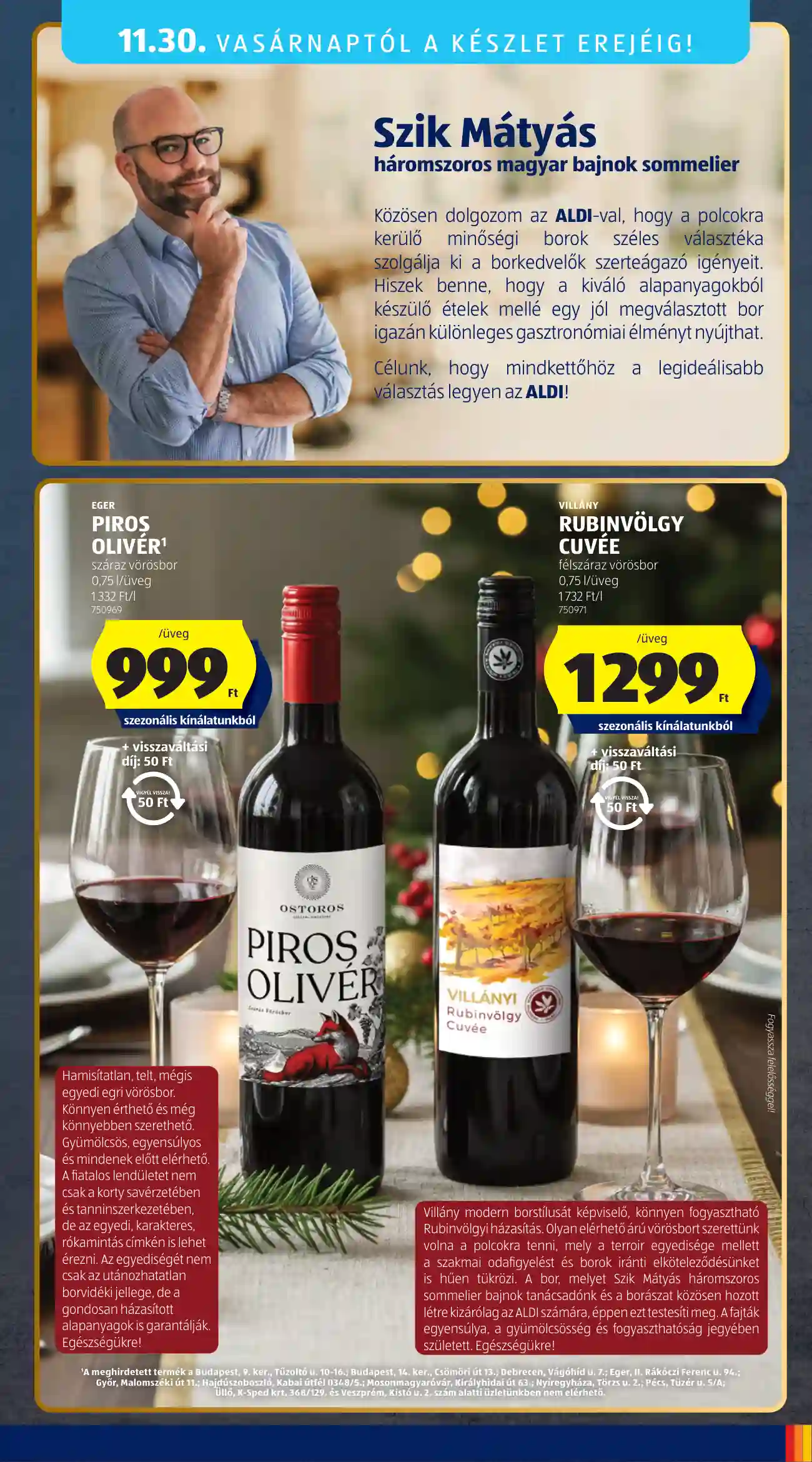 Aldi akciós újság 48. hét (42 oldal)